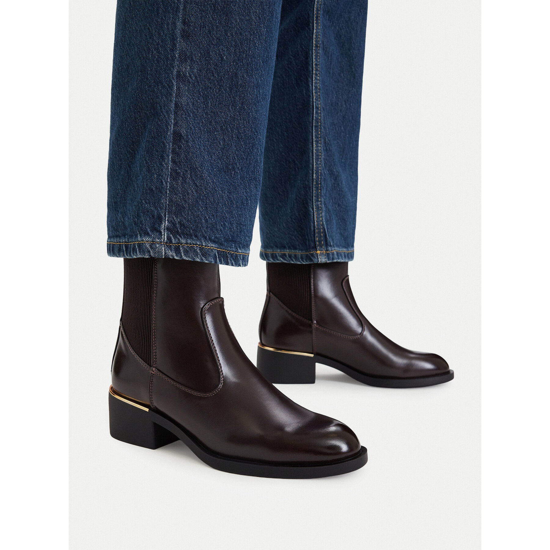 Botine MEXX CEO-HY25809-1 Maro închis