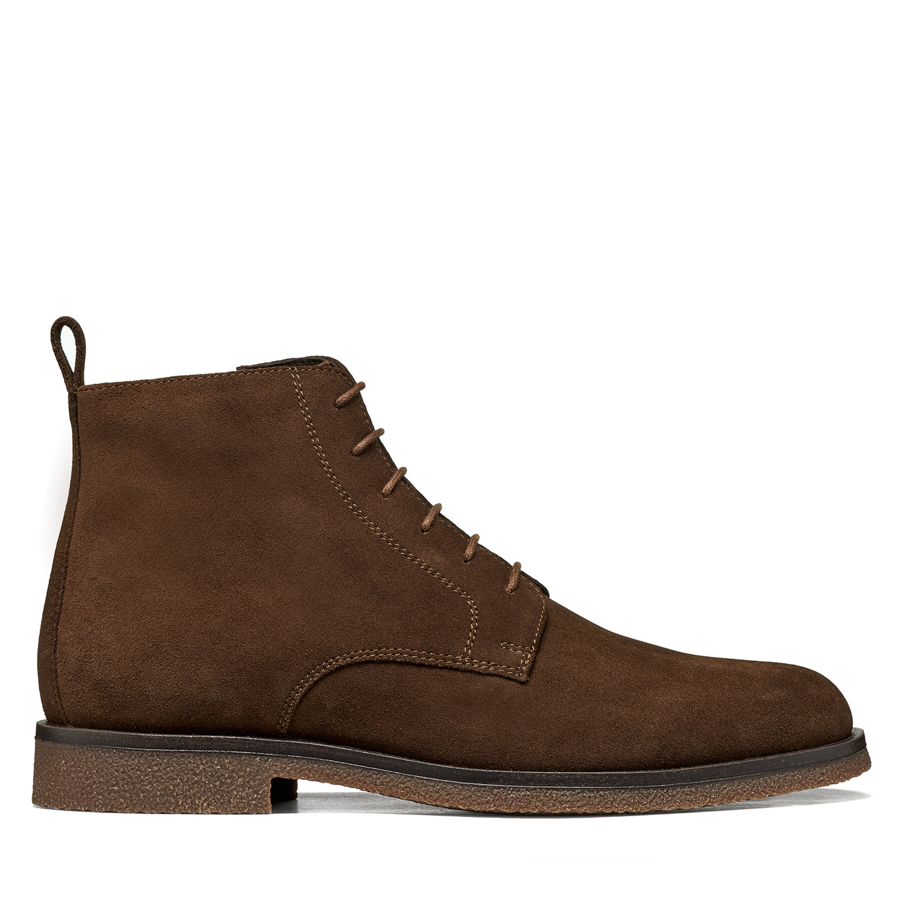 Šnurovacia obuv Geox U Claudio U6658A 00022 C6006 Tmavo hnedá