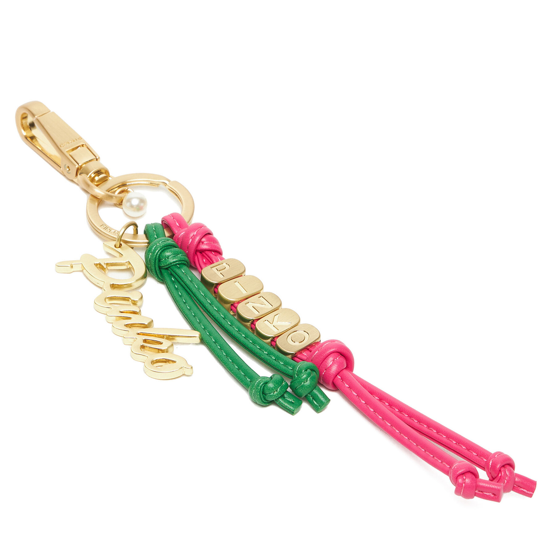 Privjesak PINKO Lettering Keychain AI 25-26 PCPL 105514 A2RH Ružičasta