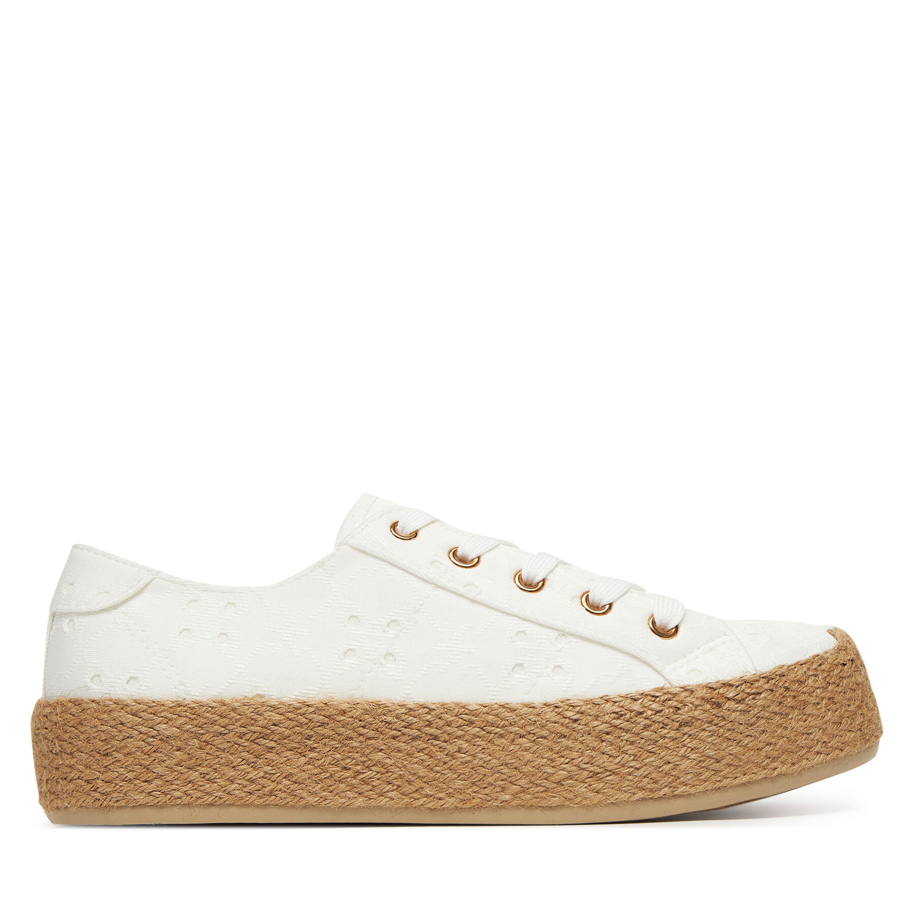Női Espadrilles JENNY, Méret: 37, Fehér, EMMA WSK1576-05