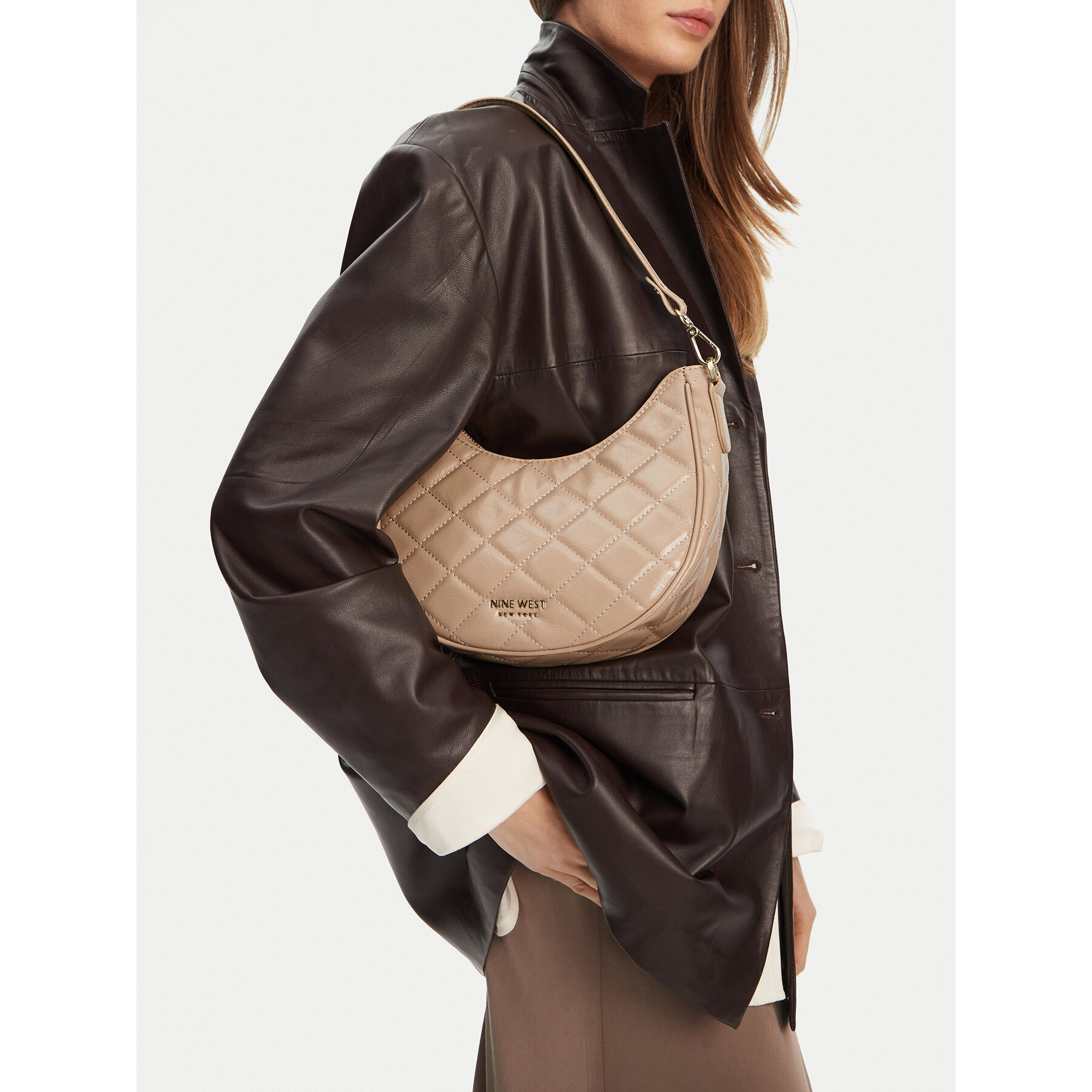 Geantă Nine West CEO-ROSE-LA374-4068 Bej