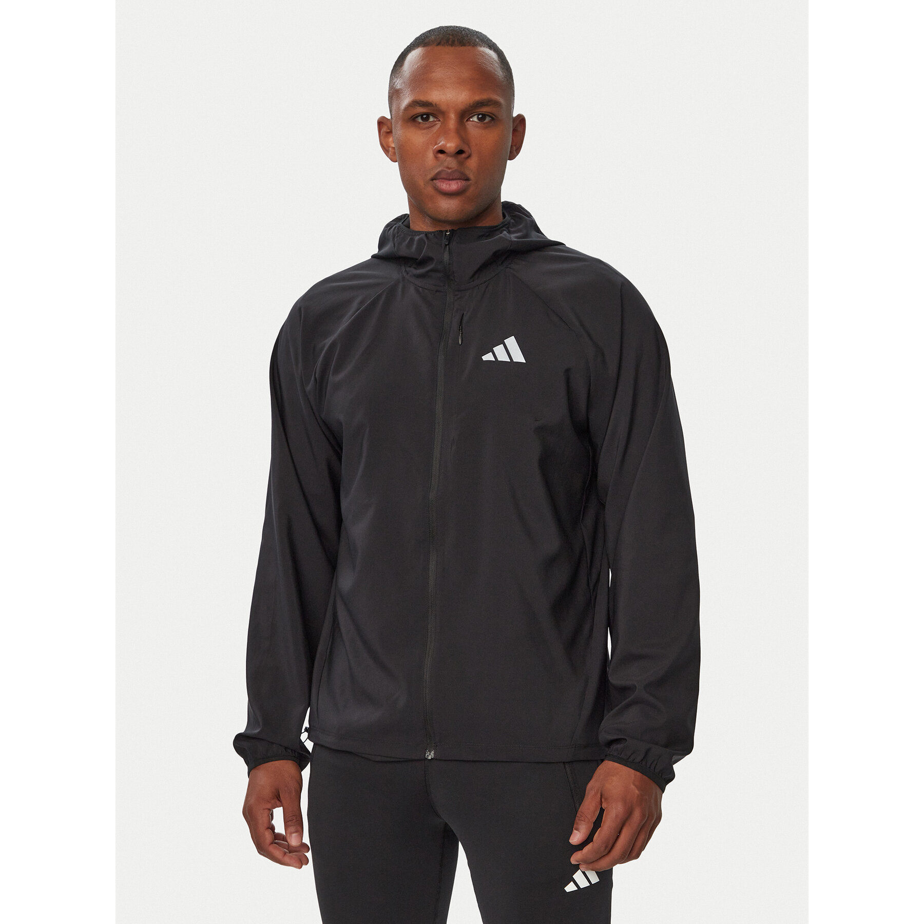 adidas Laufjacke Adi365 Running Essentials JZ7782 Schwarz Regular Fit