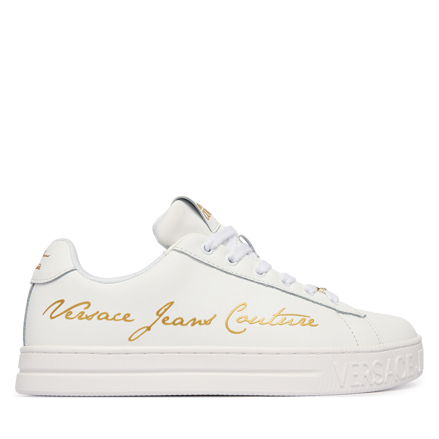 Sneakers Versace Jeans Couture 80VA3SKL ZPB77 G03 Alb