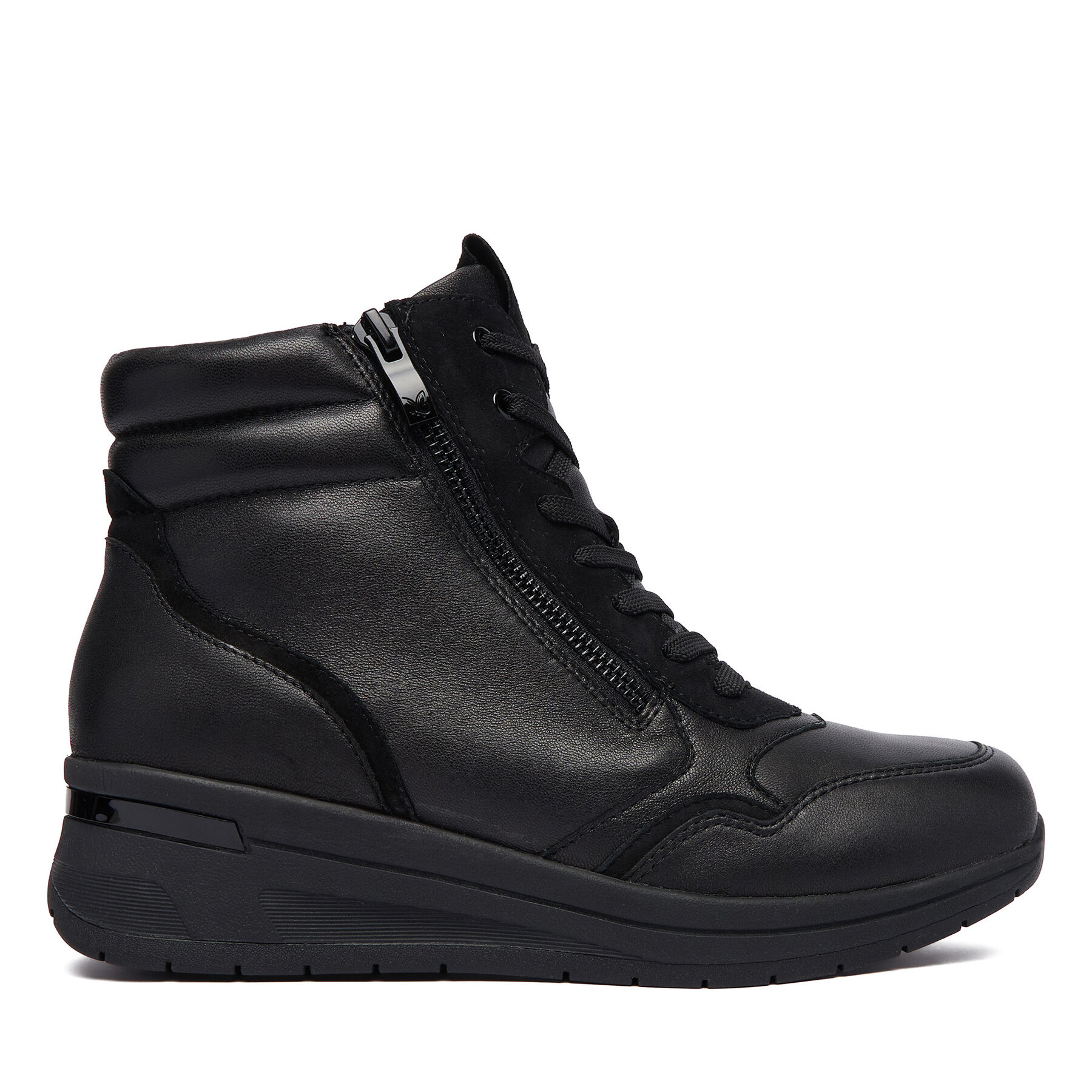 Damskie Caprice Sneakersy, Rozmiar 37 Czarny 9-26103-45