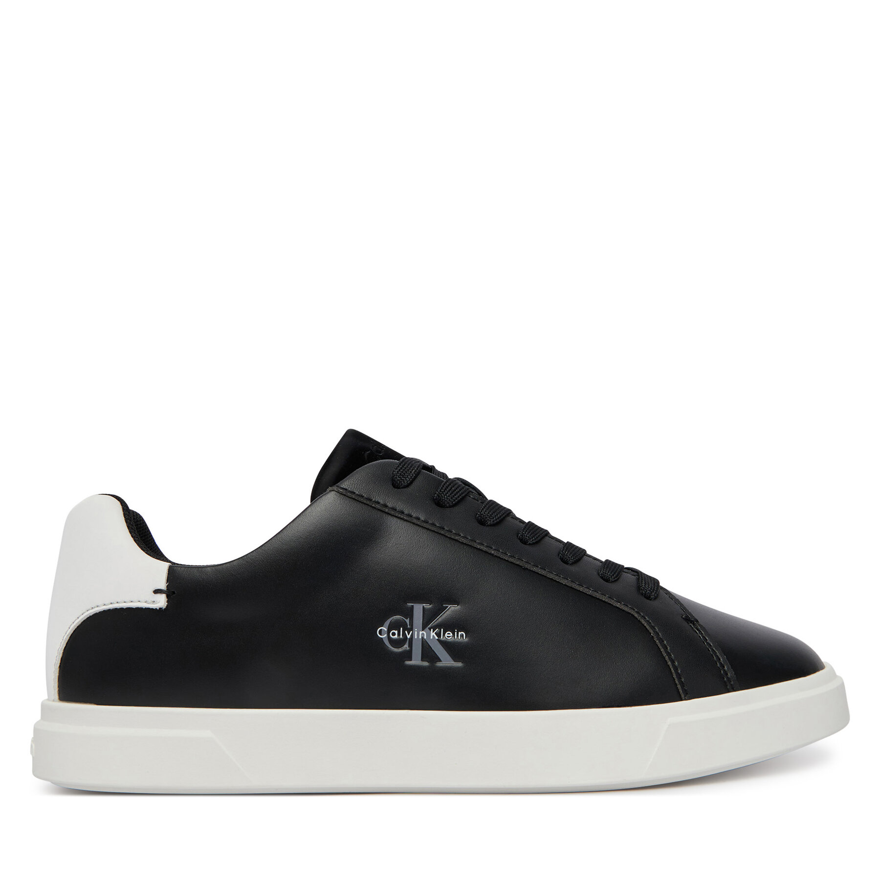 Tenisice Calvin Klein Low Pro Cups Lth Ml HW0HW03146 Crna