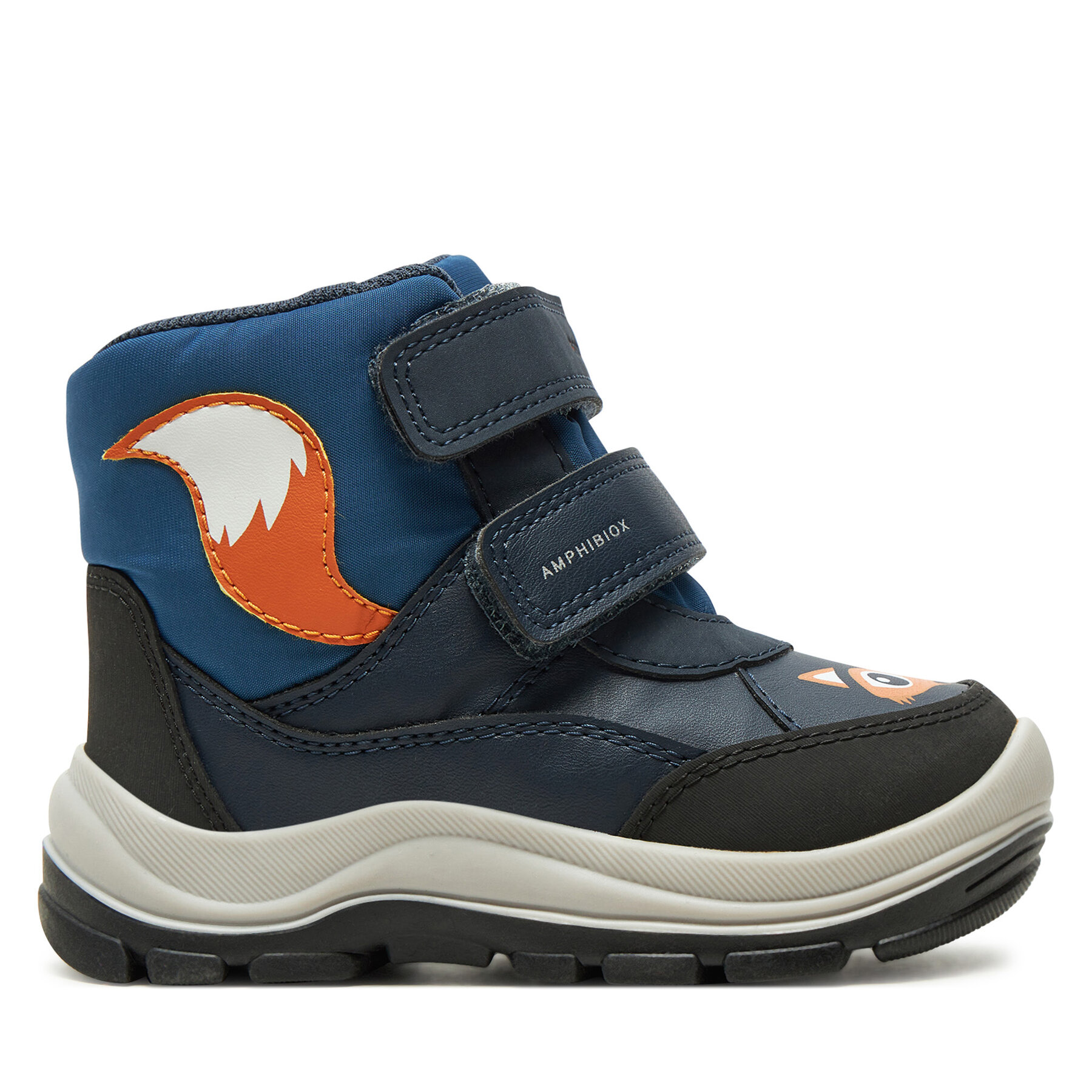 Bottes de neige Geox B Flanfil Boy B Abx B463VB 054FU CF44K S Bleu marine