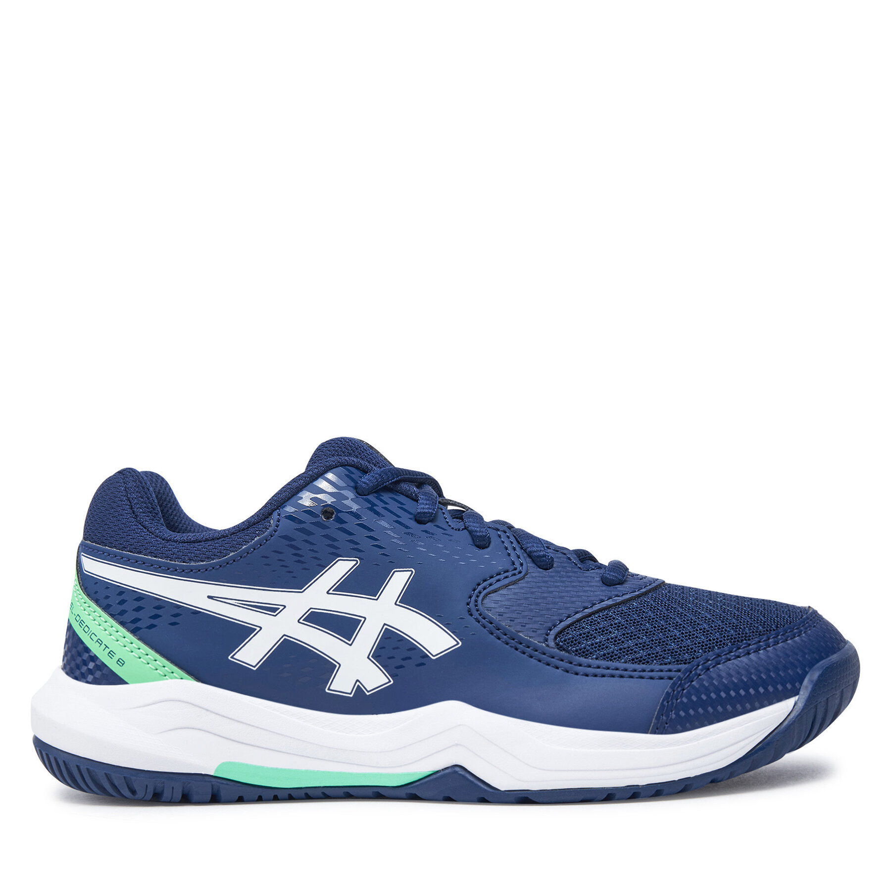 Chaussures de tennis Asics Gel-Dedicate 8 Gs 1044A077 Bleu