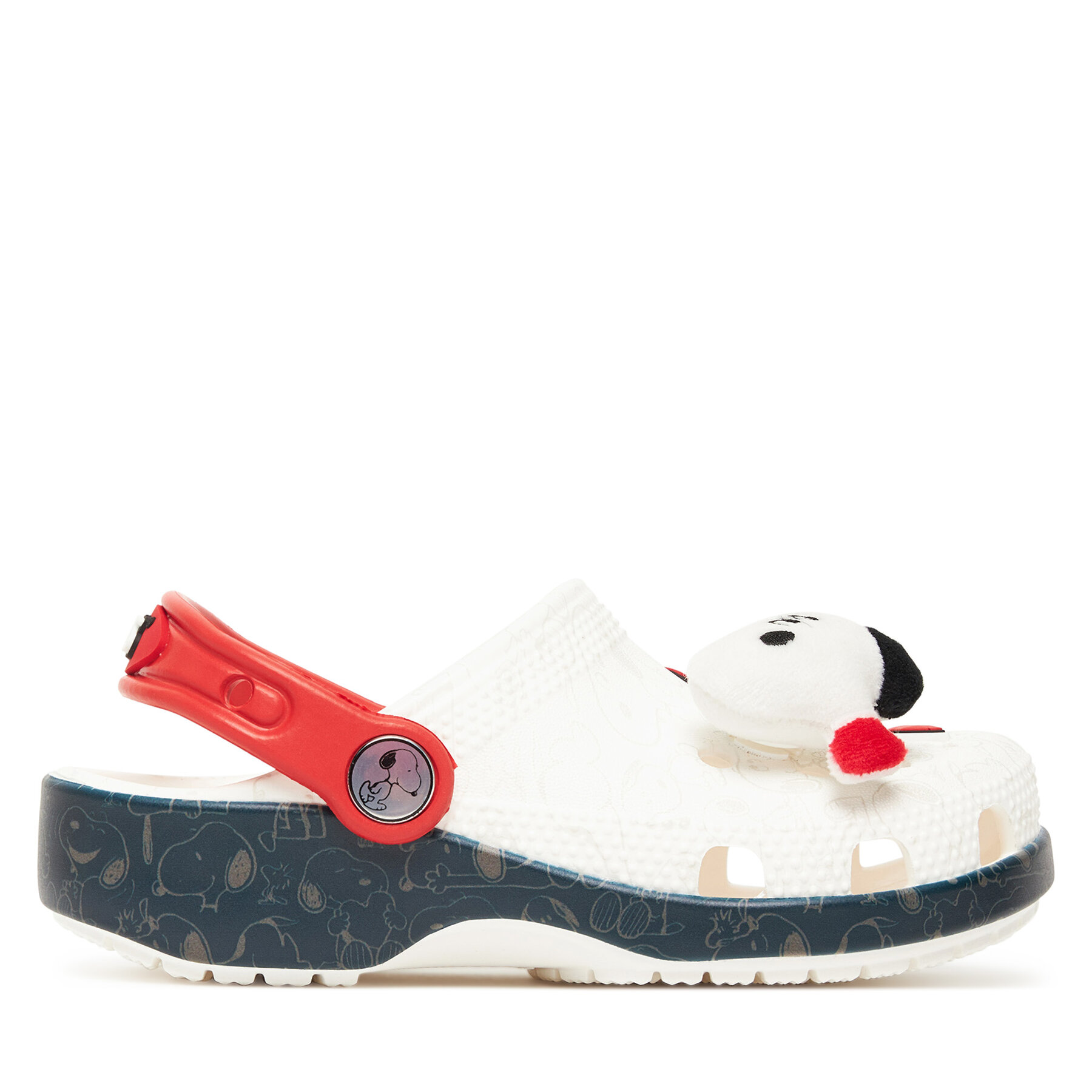 Şlapi Crocs Classic Peanuts 21112 Alb