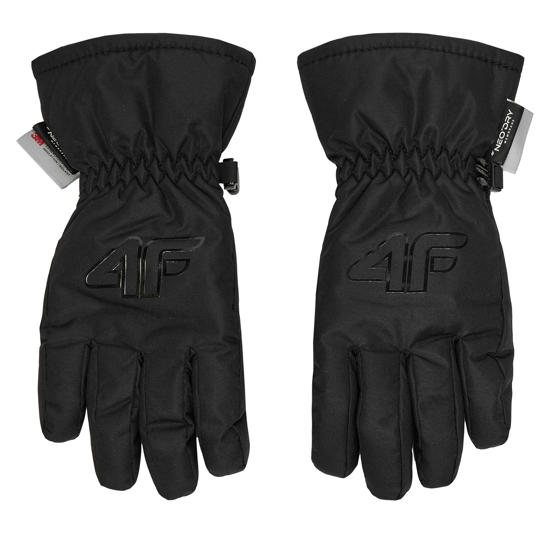 Skihandschuhe 4F 4FJWAW24AFGLU130 Schwarz, Größe L