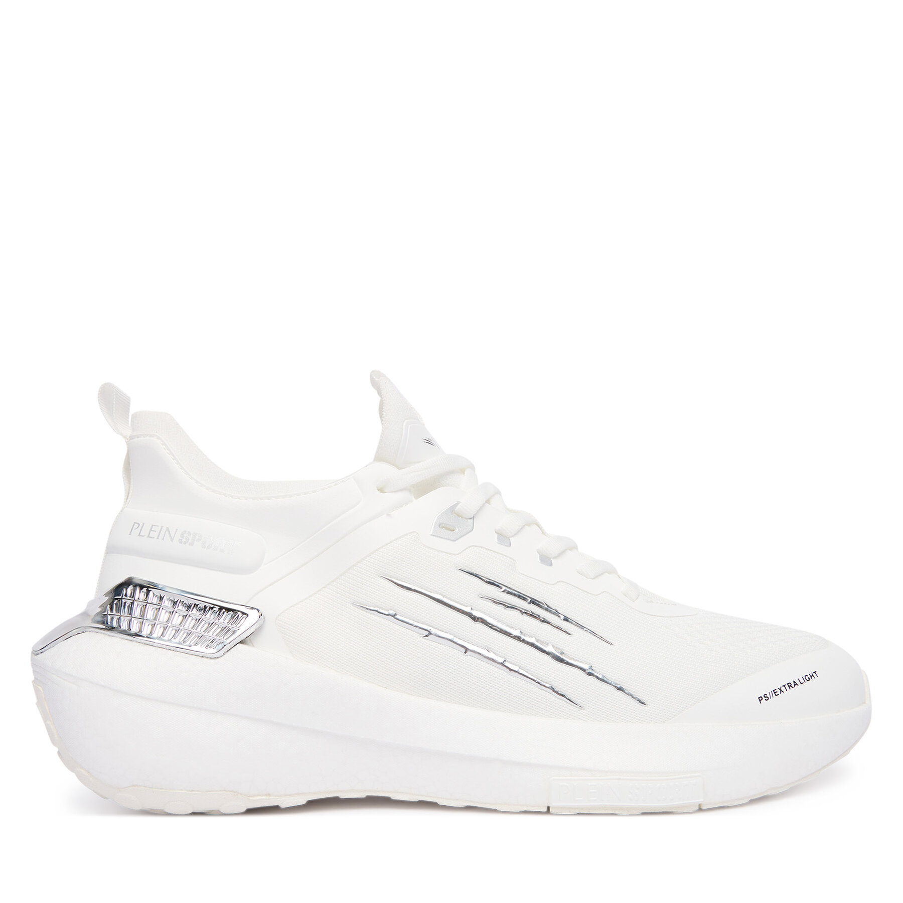 Sneakersy Plein Sport FAES USC0733 STE003N Biela