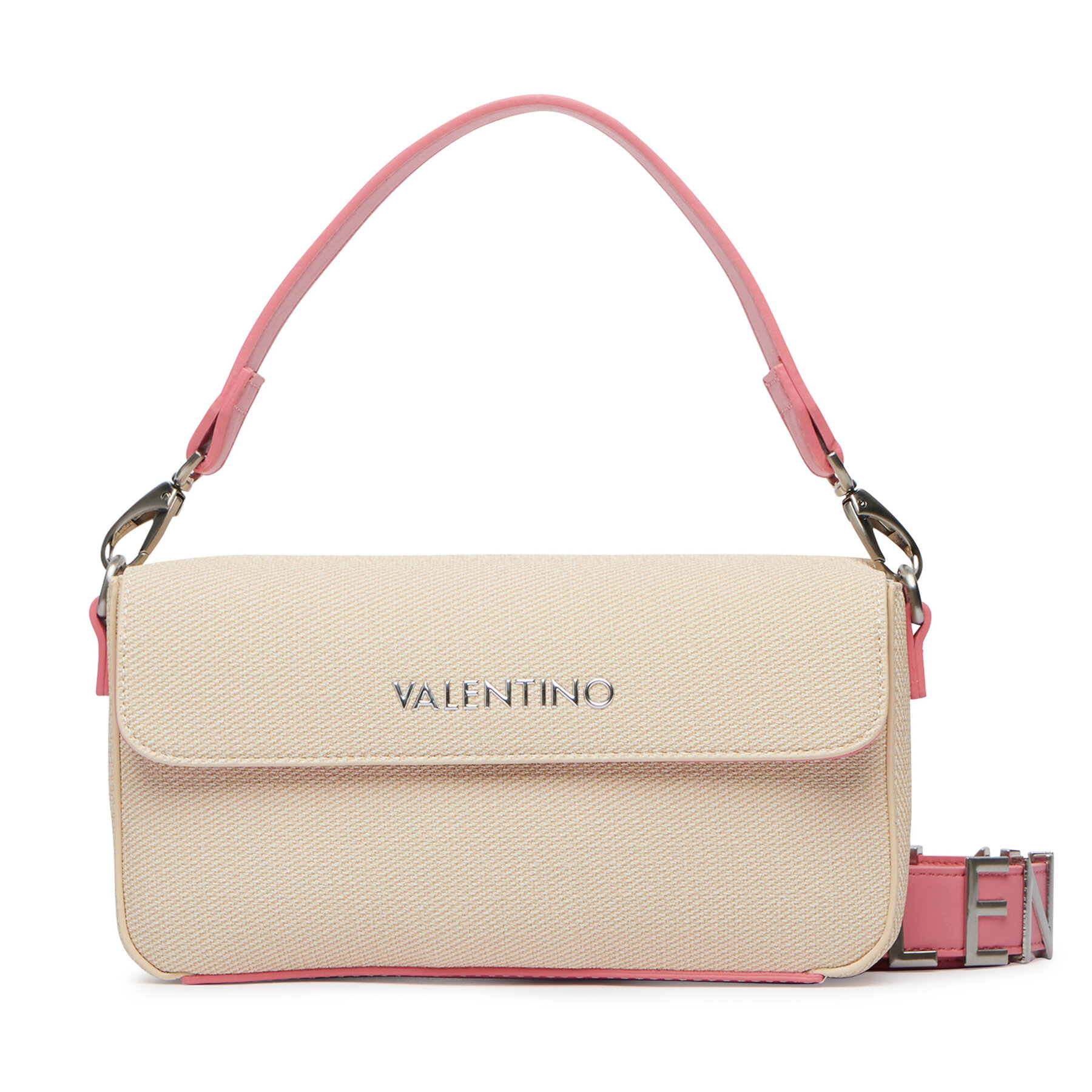 Ročna torba Valentino Alexia Summer VBSA0D04 Kremna