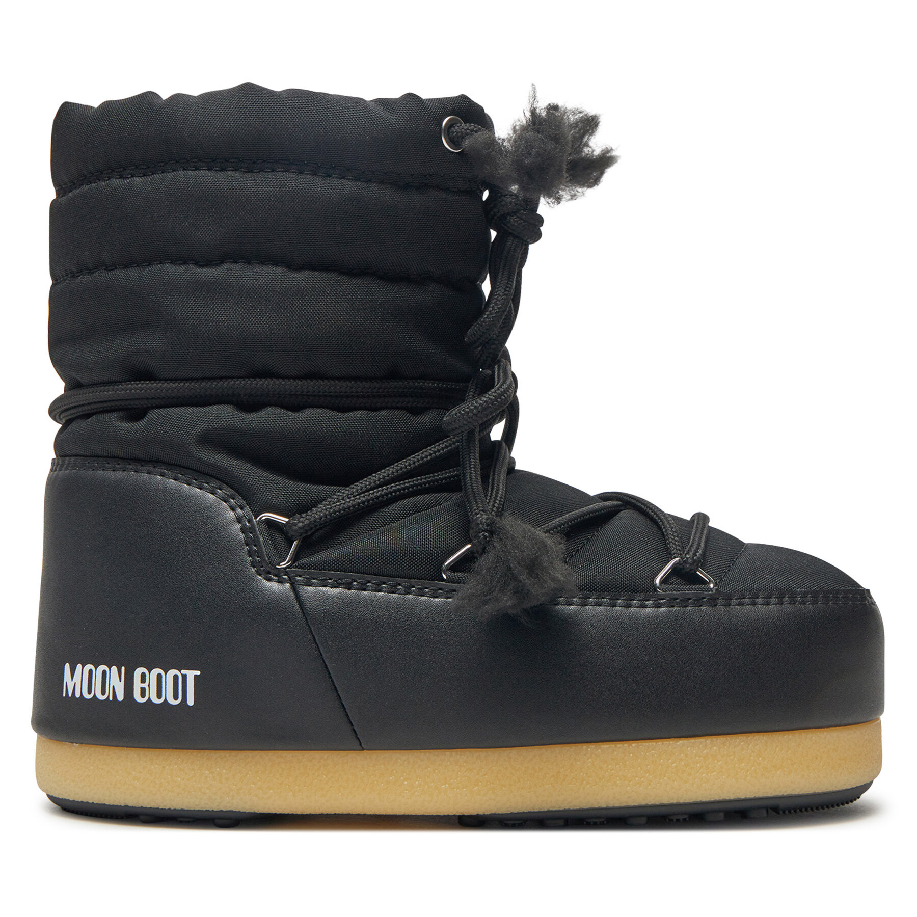 Damskie Śniegowce Moon Boot, Rozmiar 35-36 Czarny Evx Light Nylon 80D1470010