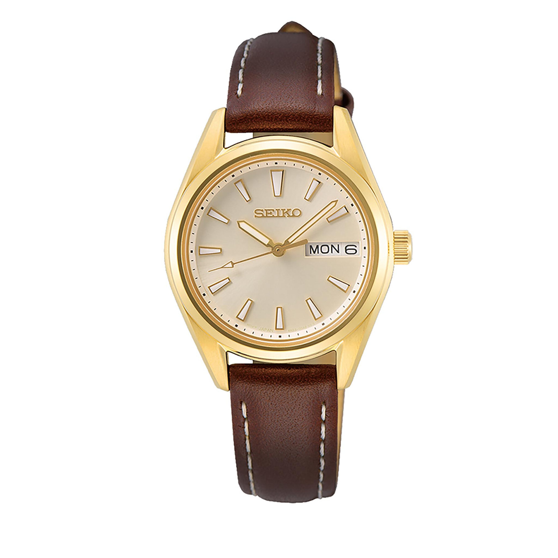 

Годинник Seiko Classic Quartz Lady SUR456P1 Brown, Коричневий