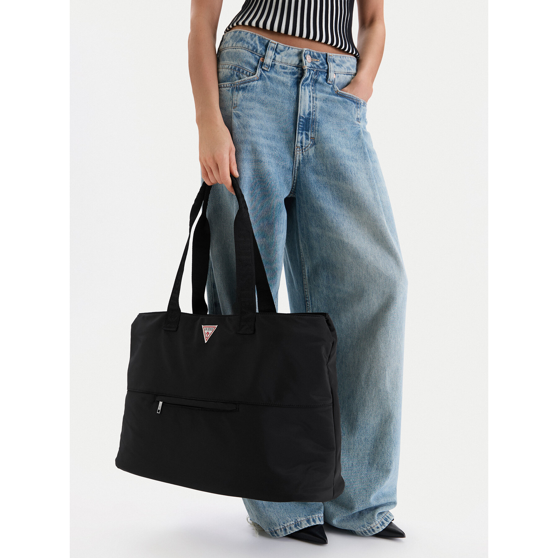 Kabelka Guess Jeans CWBEO-GUESS-XC-004-09 Čierna
