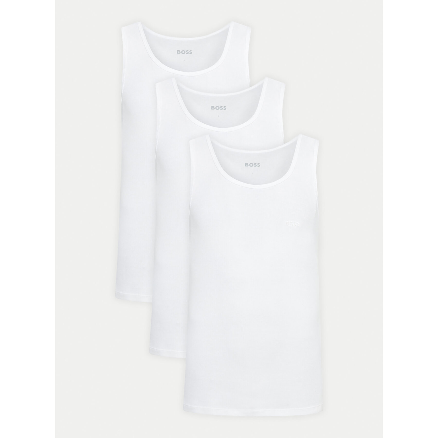 BOSS Komplet tank topov﻿ 50542132 Bela Regular Fit