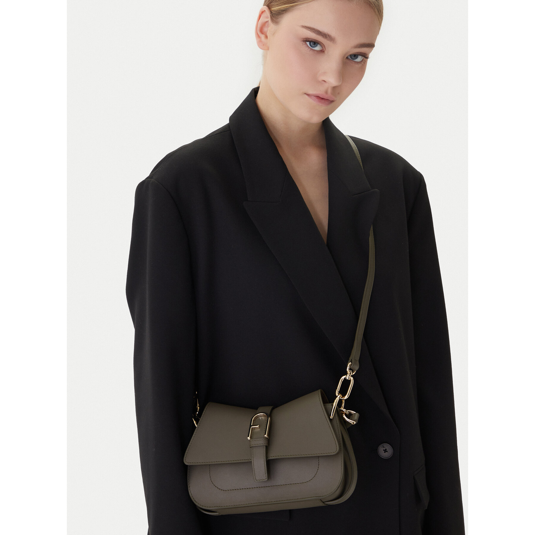 Borsetta Furla Flow Mini Top Handle WB01032-BX2045-2810S-1007 Verde