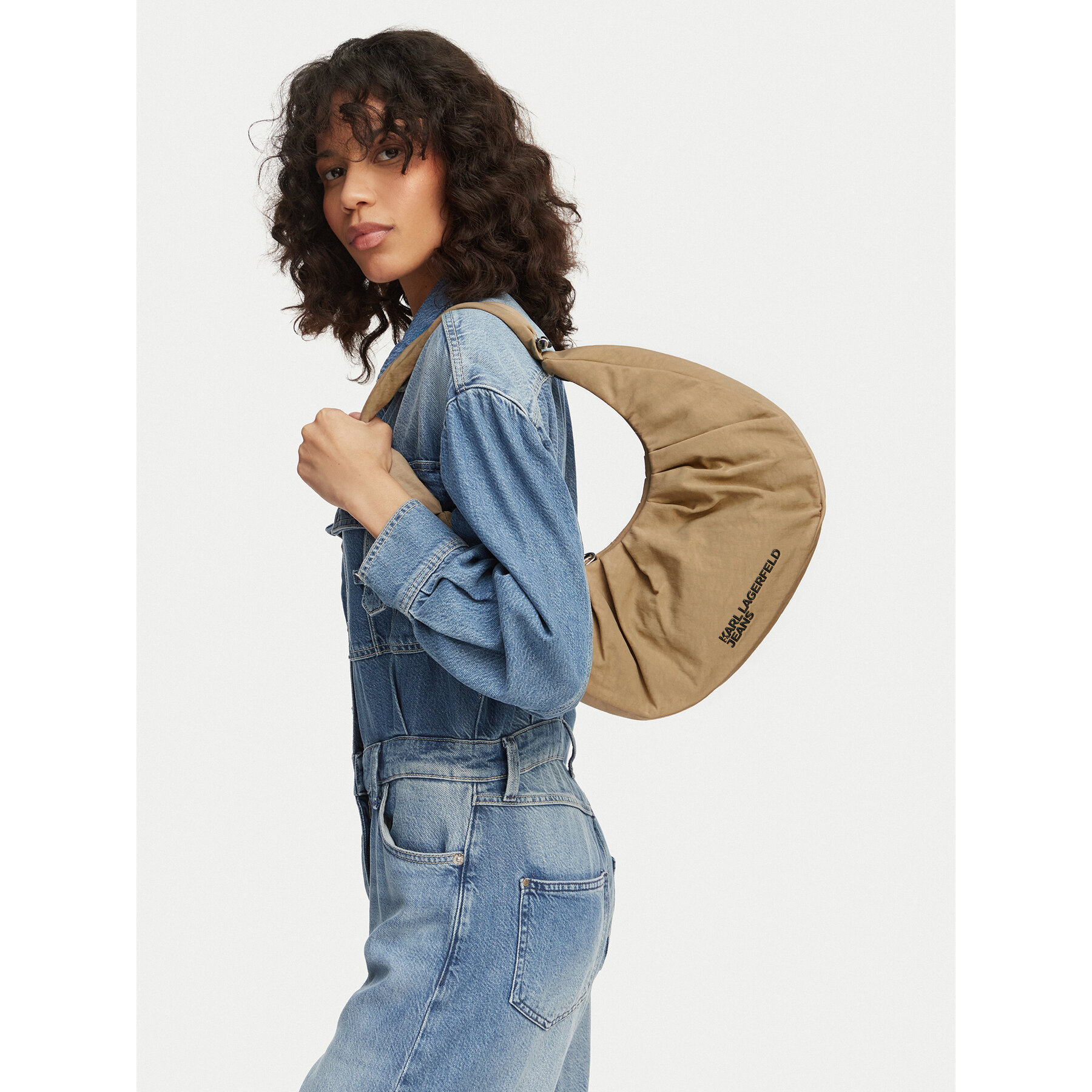 Дамска чанта Karl Lagerfeld Jeans B2W30145 Бежов