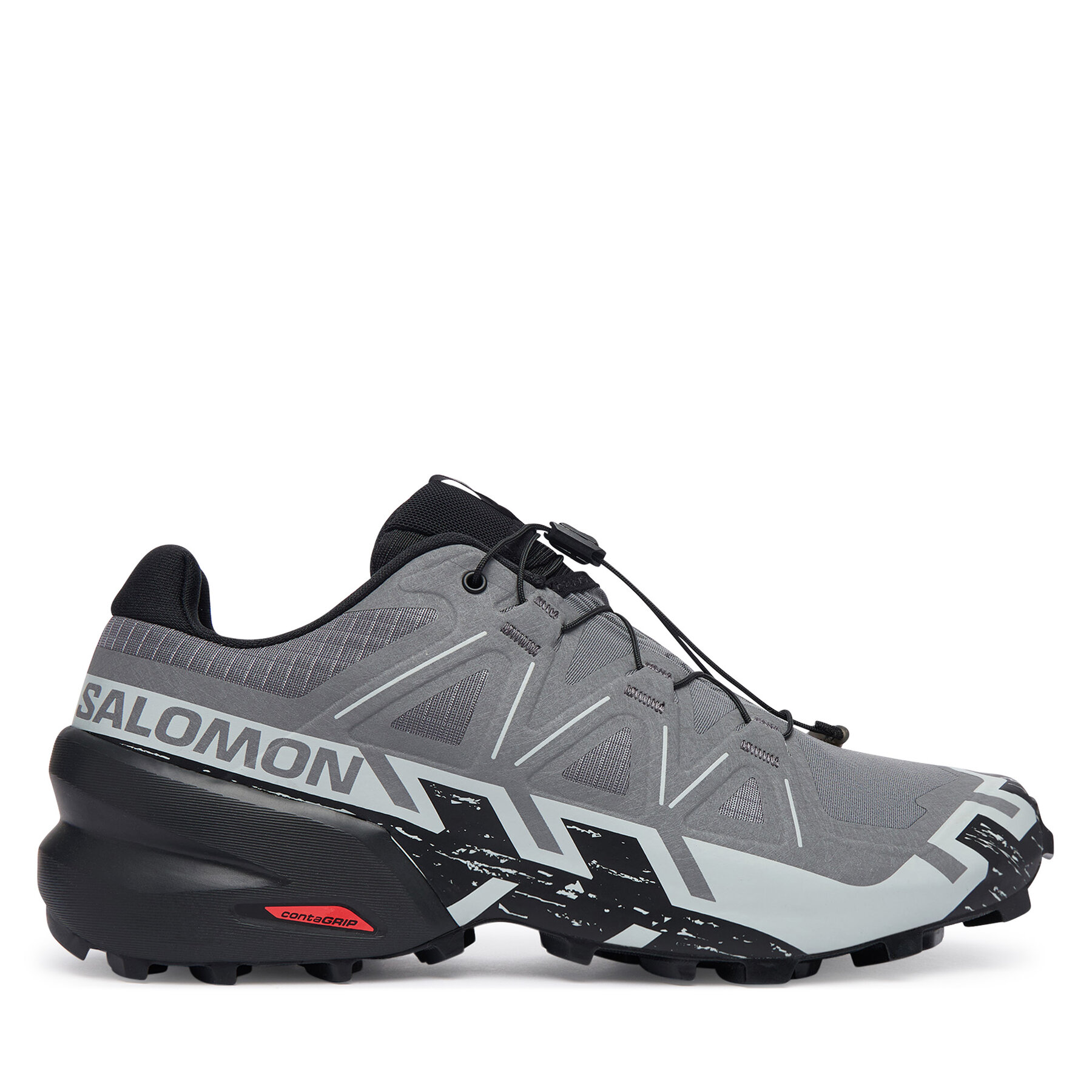 Tenisice za trčanje Salomon Speedcross 6 Wide L41744100 Siva