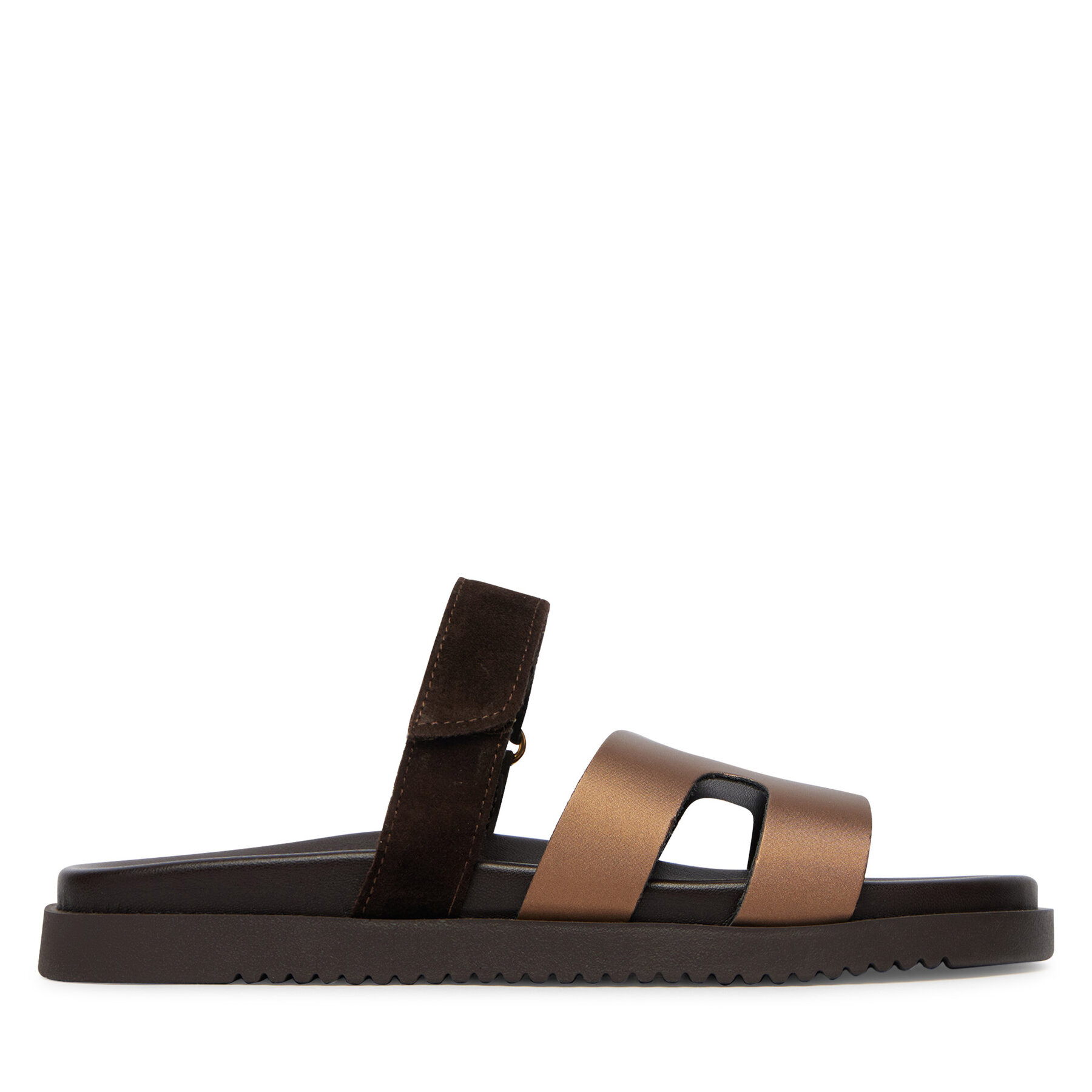 Παντόφλες Steve Madden Missile-E 11003504 Καφέ