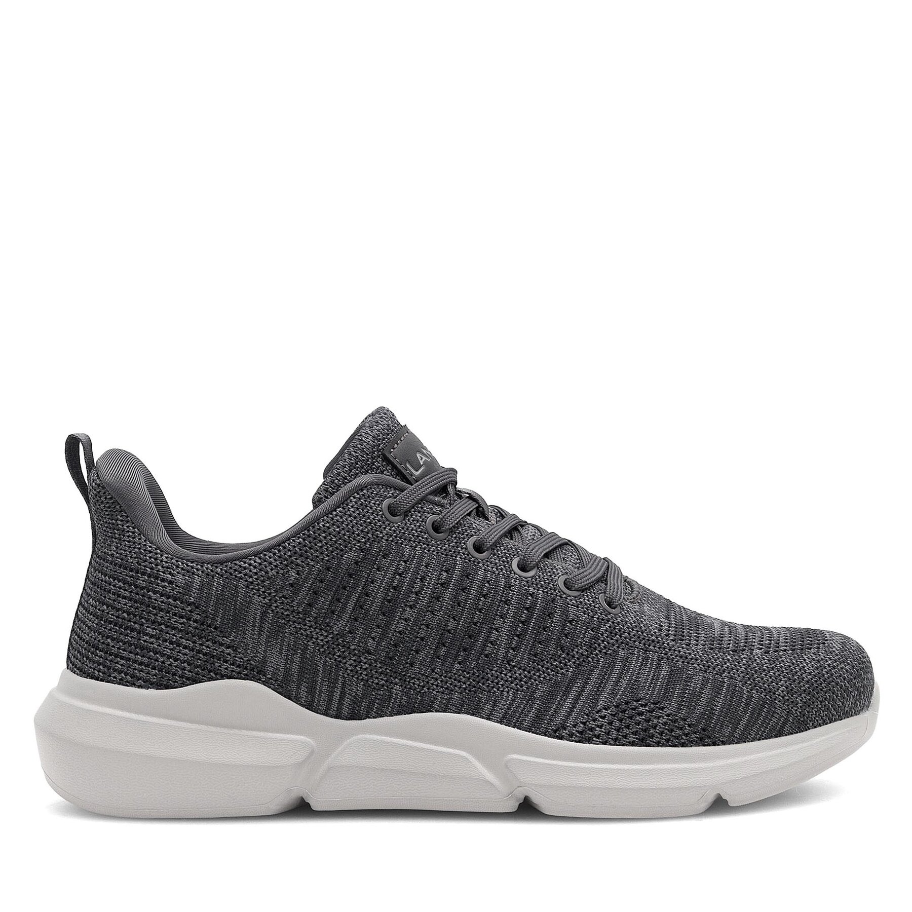 Męskie Sneakersy Lanetti, Rozmiar 42 Szary MP07-21807-01