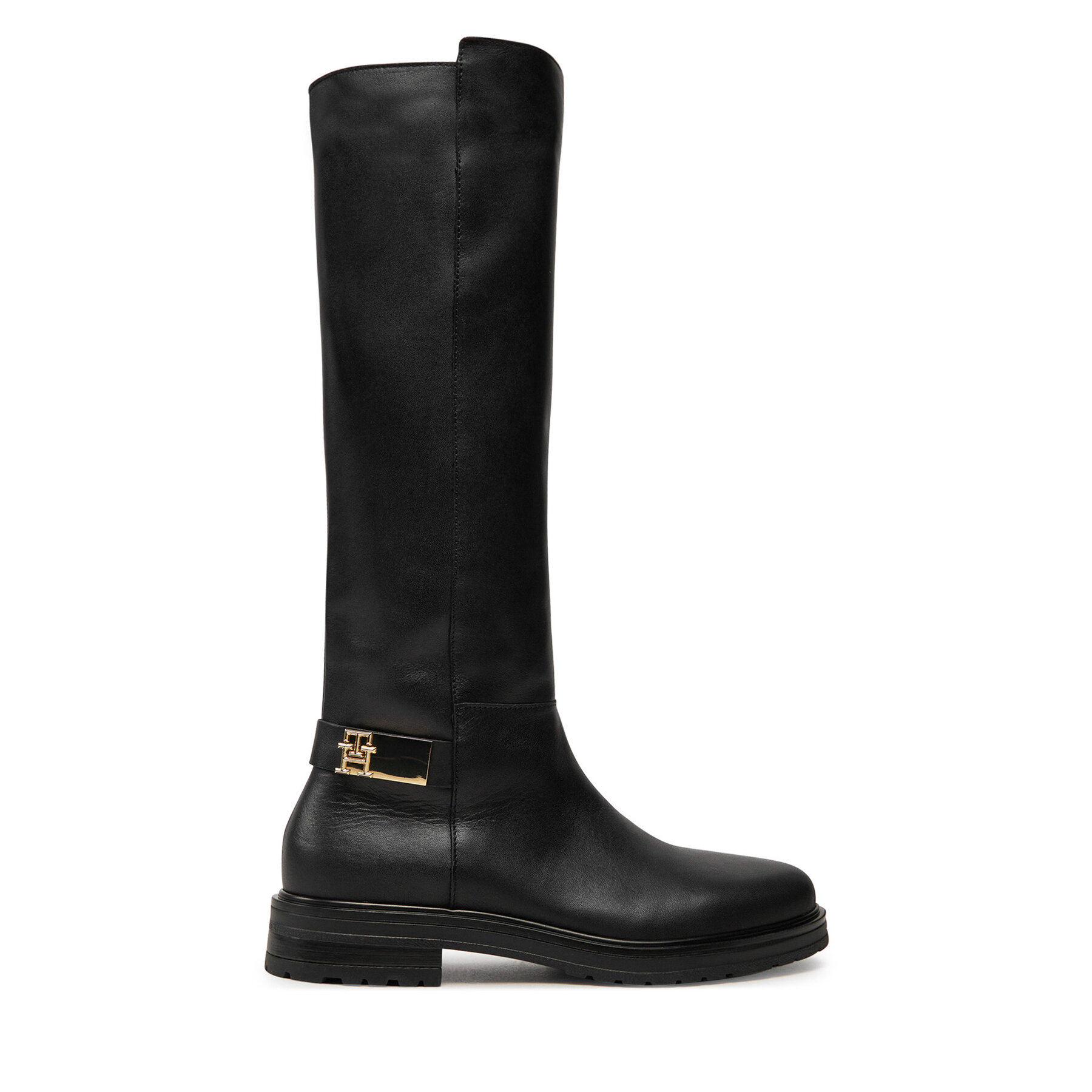 Botas de equitación Tommy Hilfiger FW0FW08335 Negro