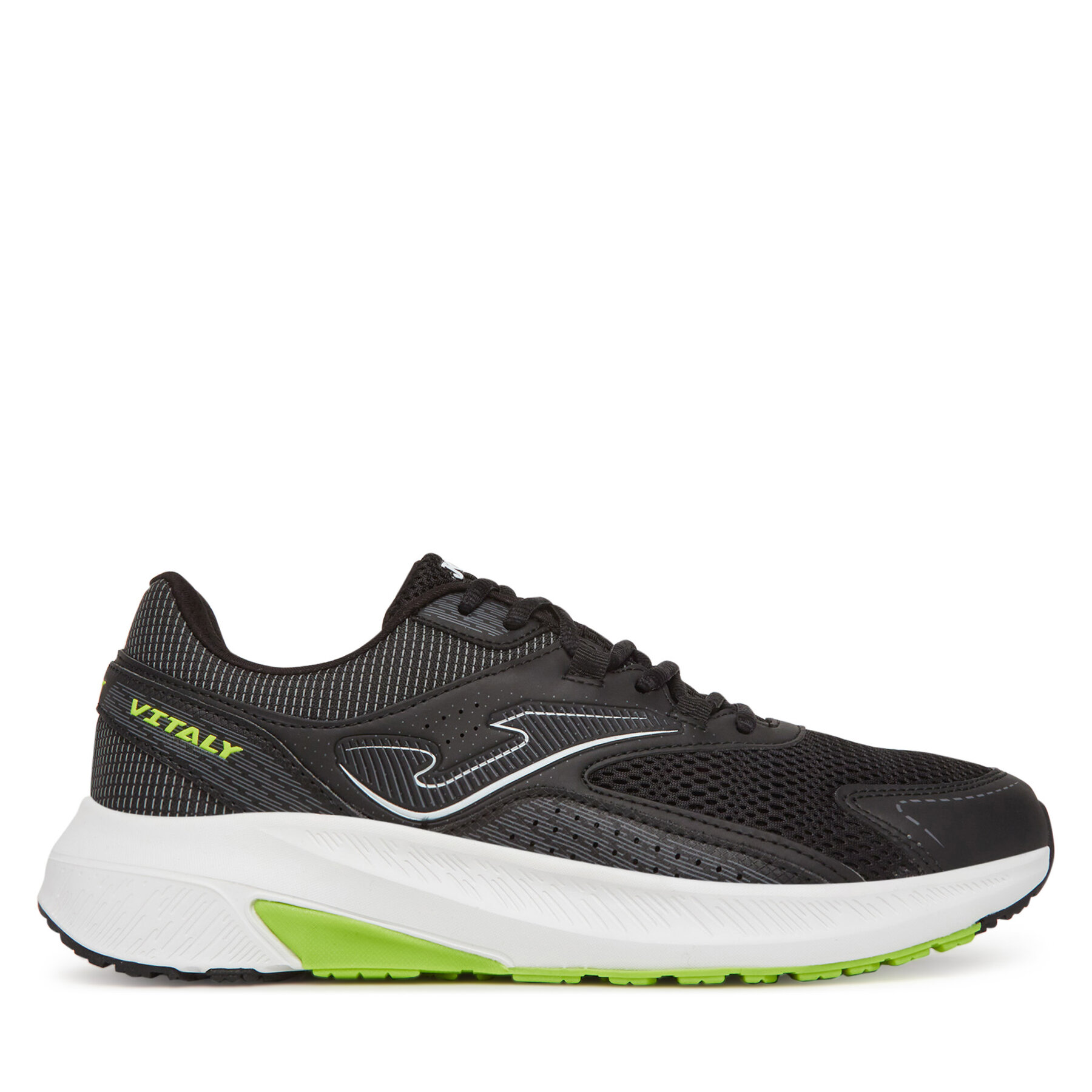 Uomo Scarpe running Joma, Taglia 42_5, Nero, Vitaly 2501 Lime RVITAS2501, taglia : 42_5