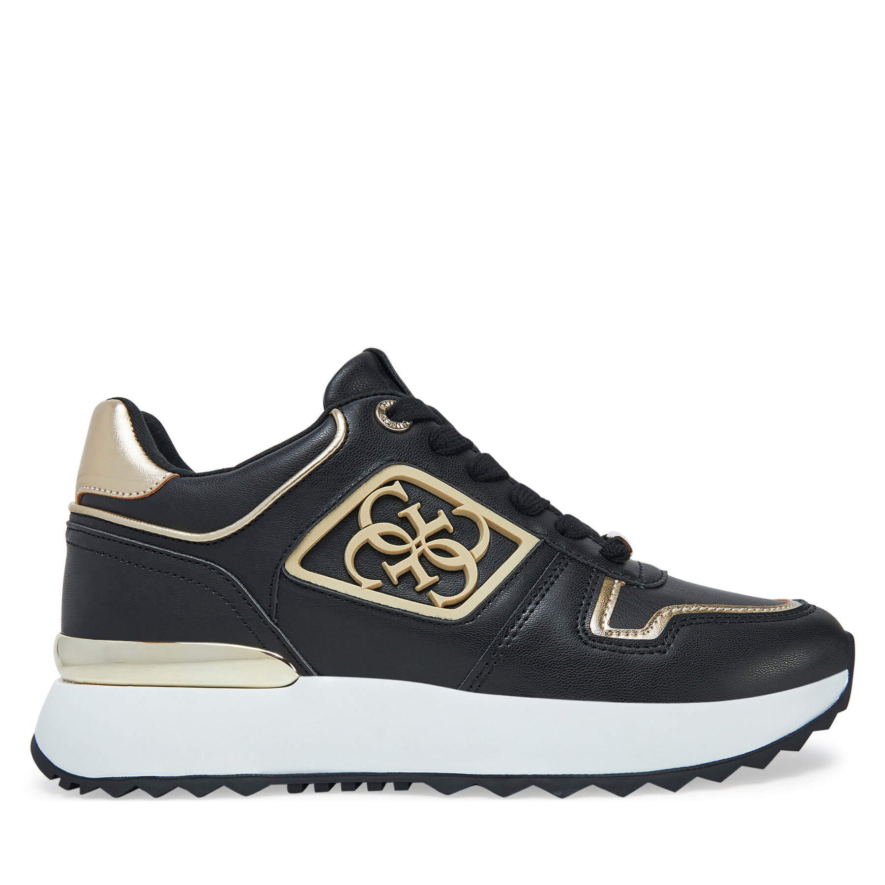 Сникърси Guess FLJKOY ELE12 Черен