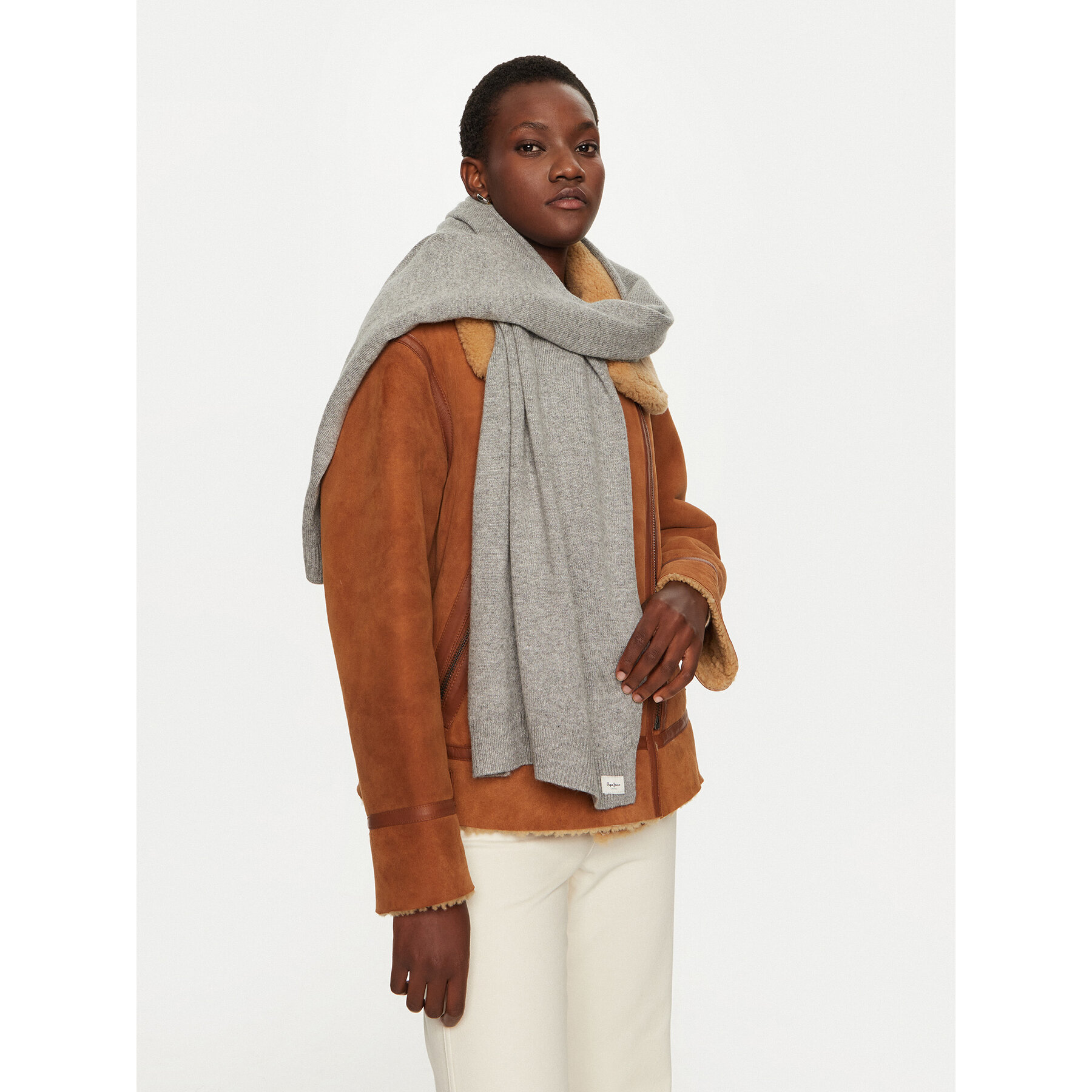 Liten halsduk Pepe Jeans PL060200 Grå