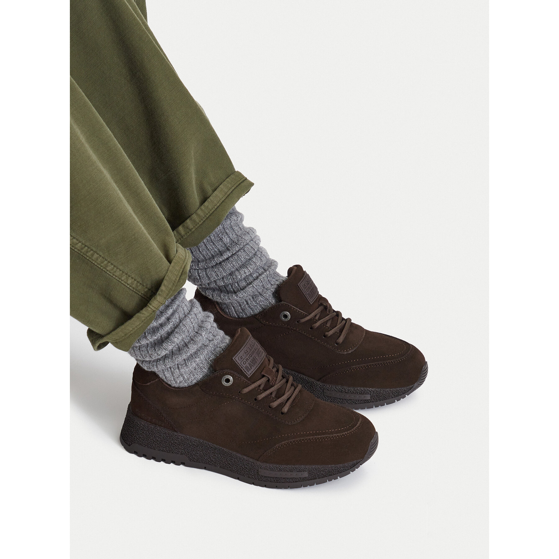 Tenisice G-Star Raw CEO-YSH003-1 Tamno smeđa
