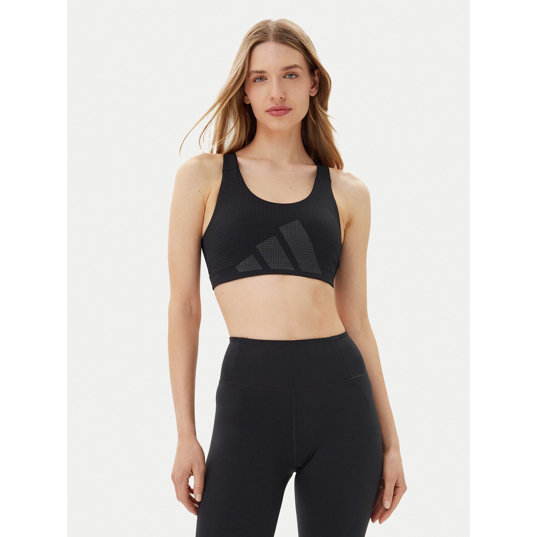 adidas Sport-BH Powerimpact HIIT JI9964 Schwarz Slim Fit