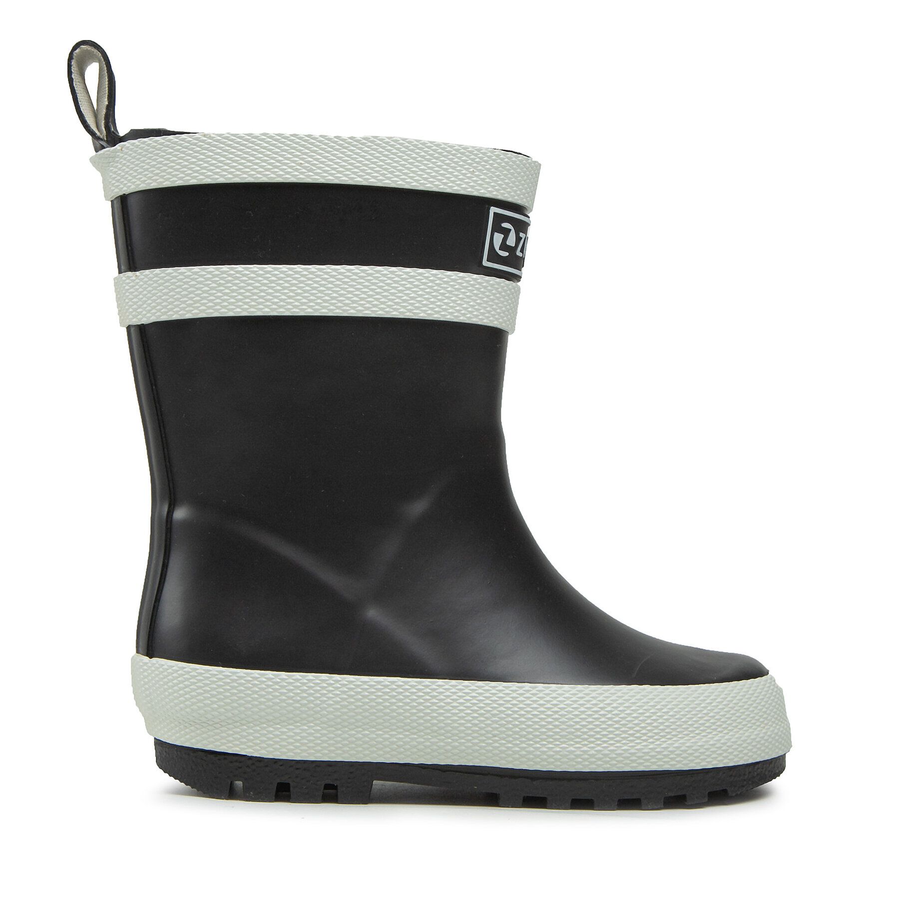 Unisex dieťa Gumáky ZigZag, Rozmer: 28, Čierna, Hurricane Kids Z214306