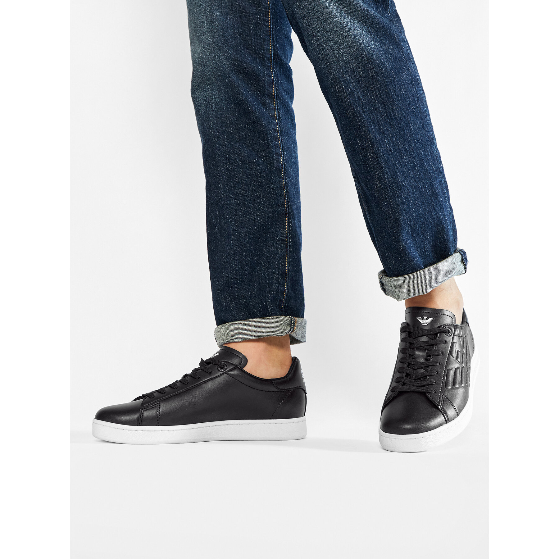 Sneakersy EA7 Emporio Armani X8X001 XCC51 00002 Čierna