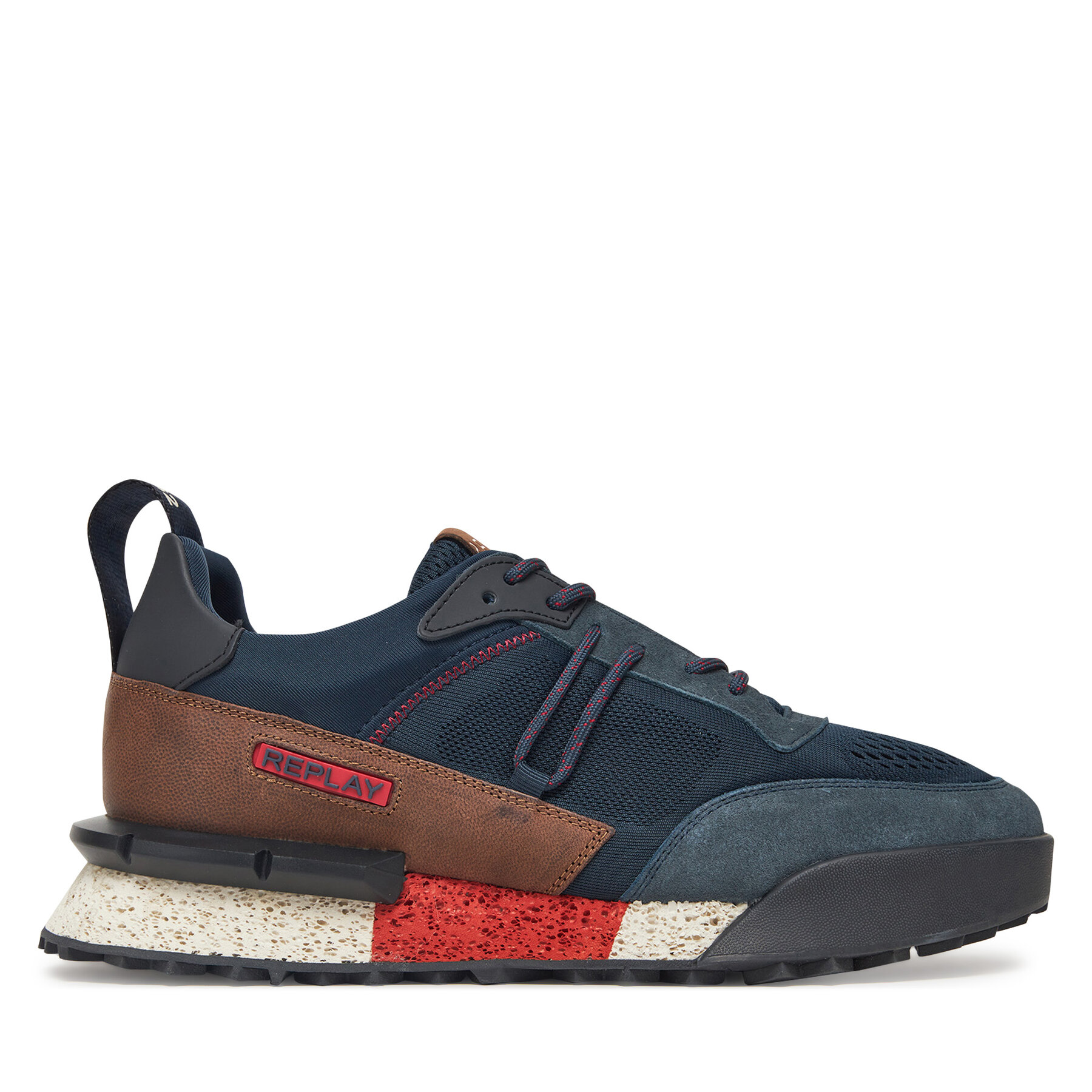 Pánske Sneakersy REPLAY, Rozmer: 44, Tmavomodrá, GMS1P.000.C0055L