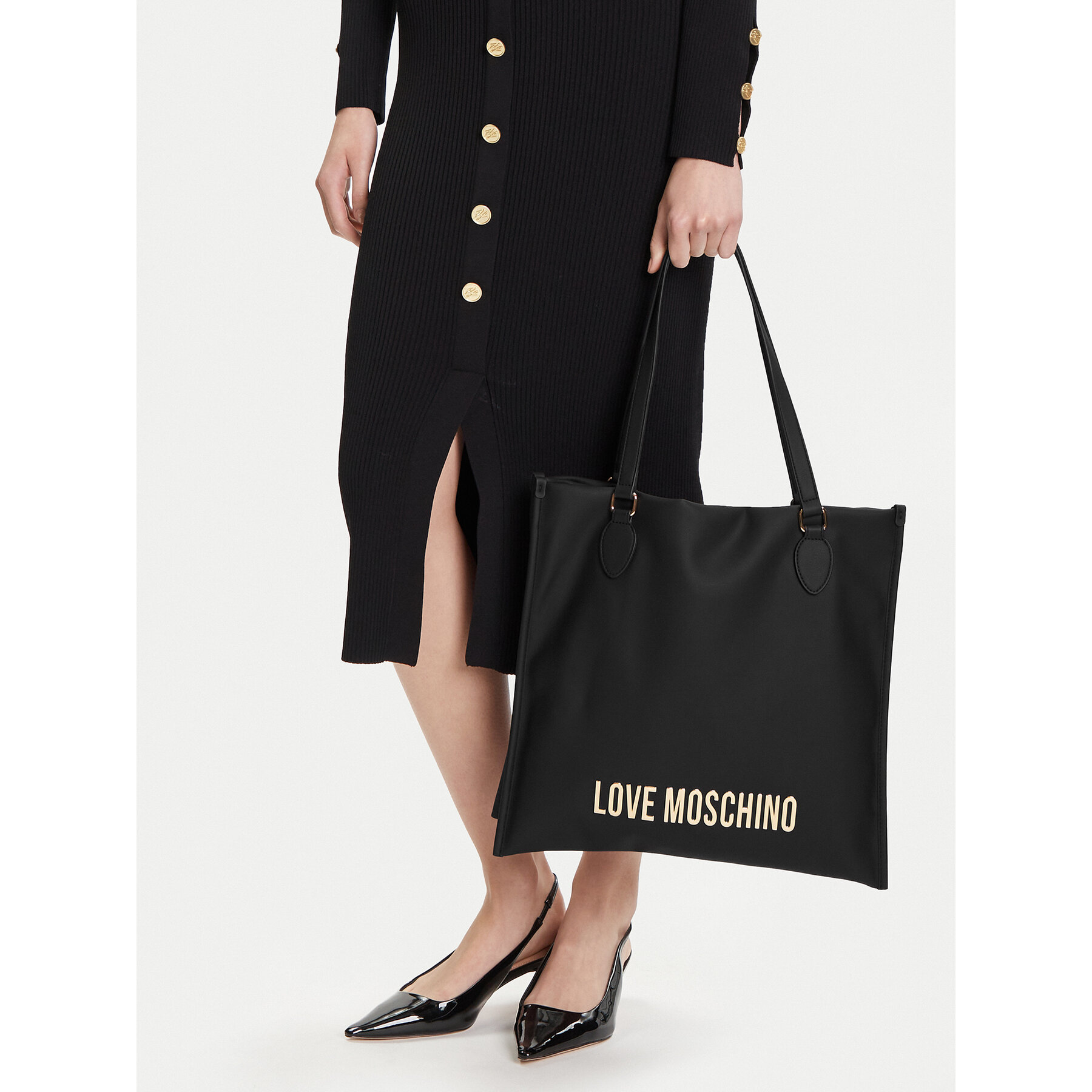 Torbica LOVE MOSCHINO JC4020PP1NKD0000 Crna