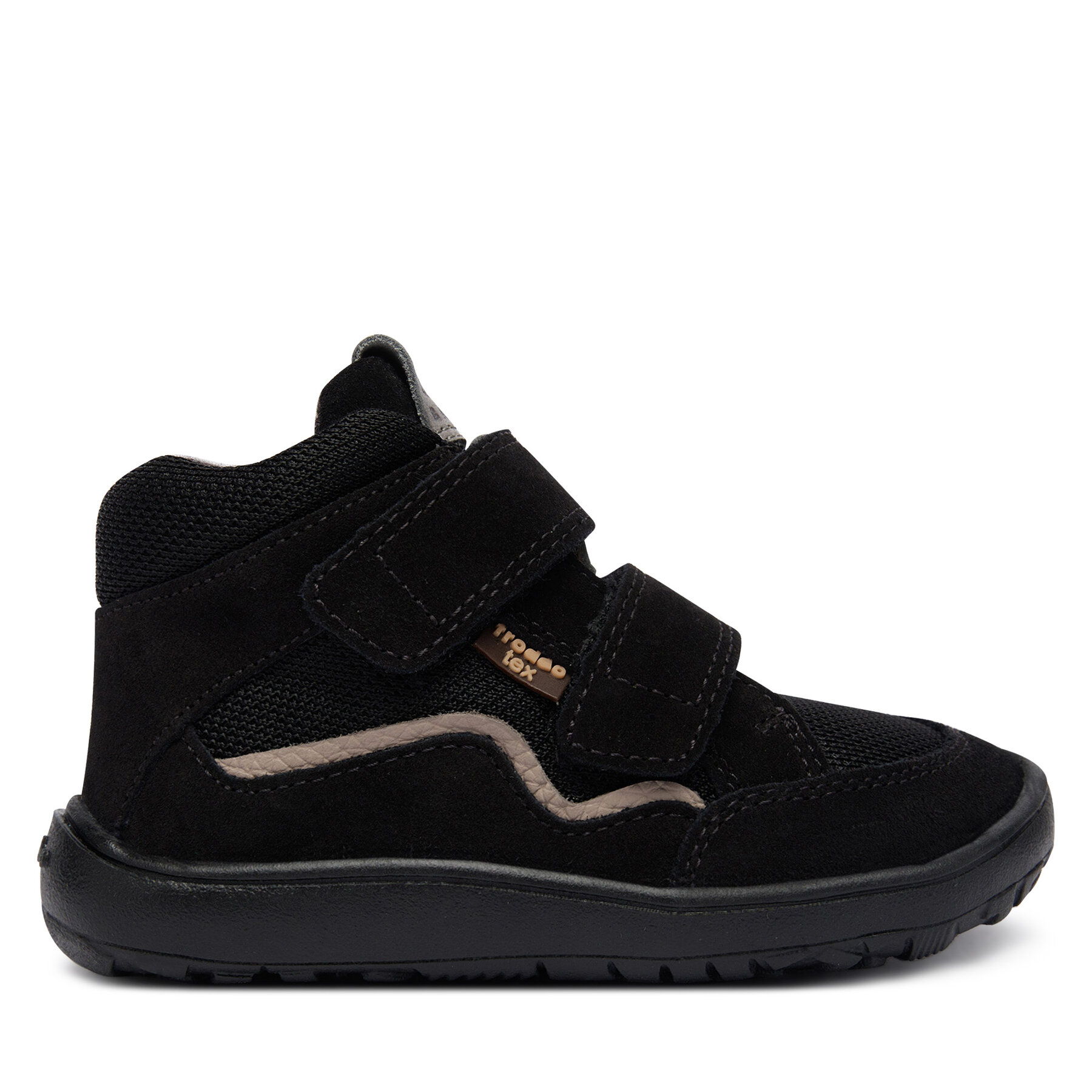 Šnurovacia obuv Froddo Barefoot Tex Autumn G3110266-20 S Čierna