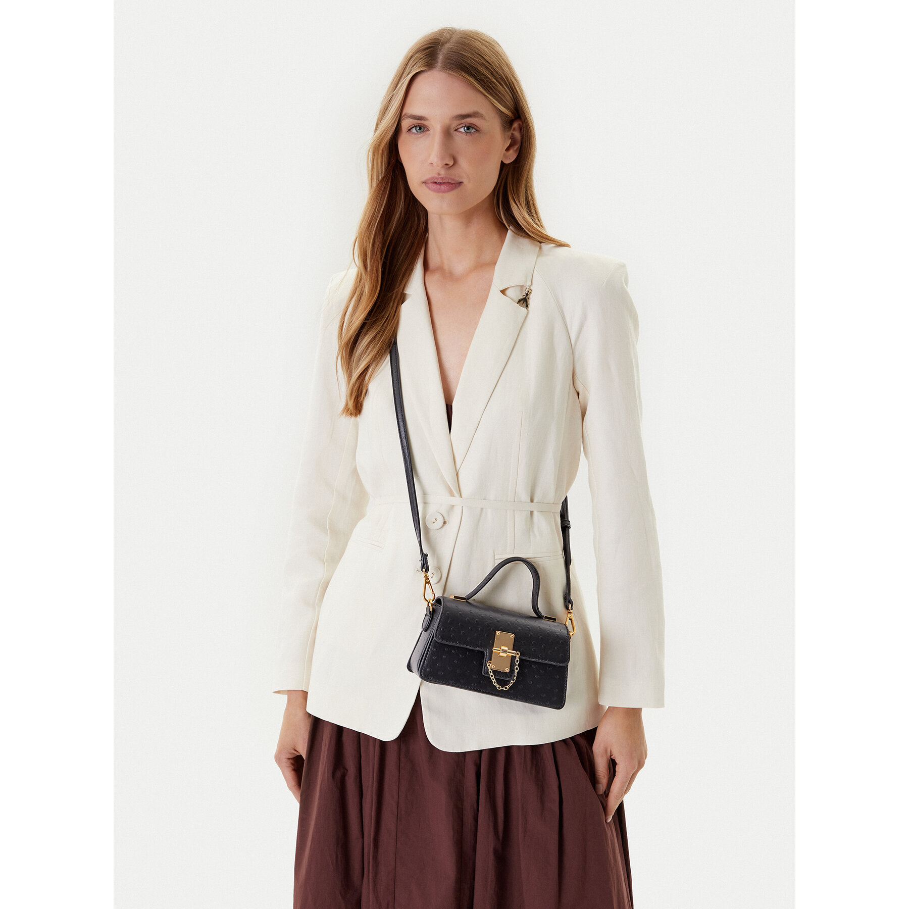 Дамска чанта Aldo Calluna 13989478 Черен