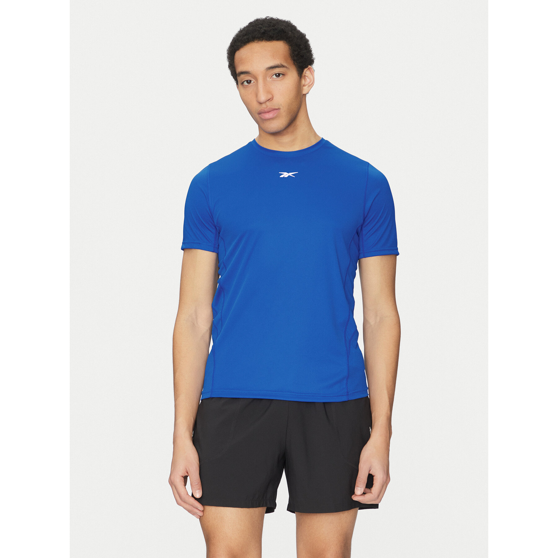 Reebok Póló 100214886 Kék Regular Fit