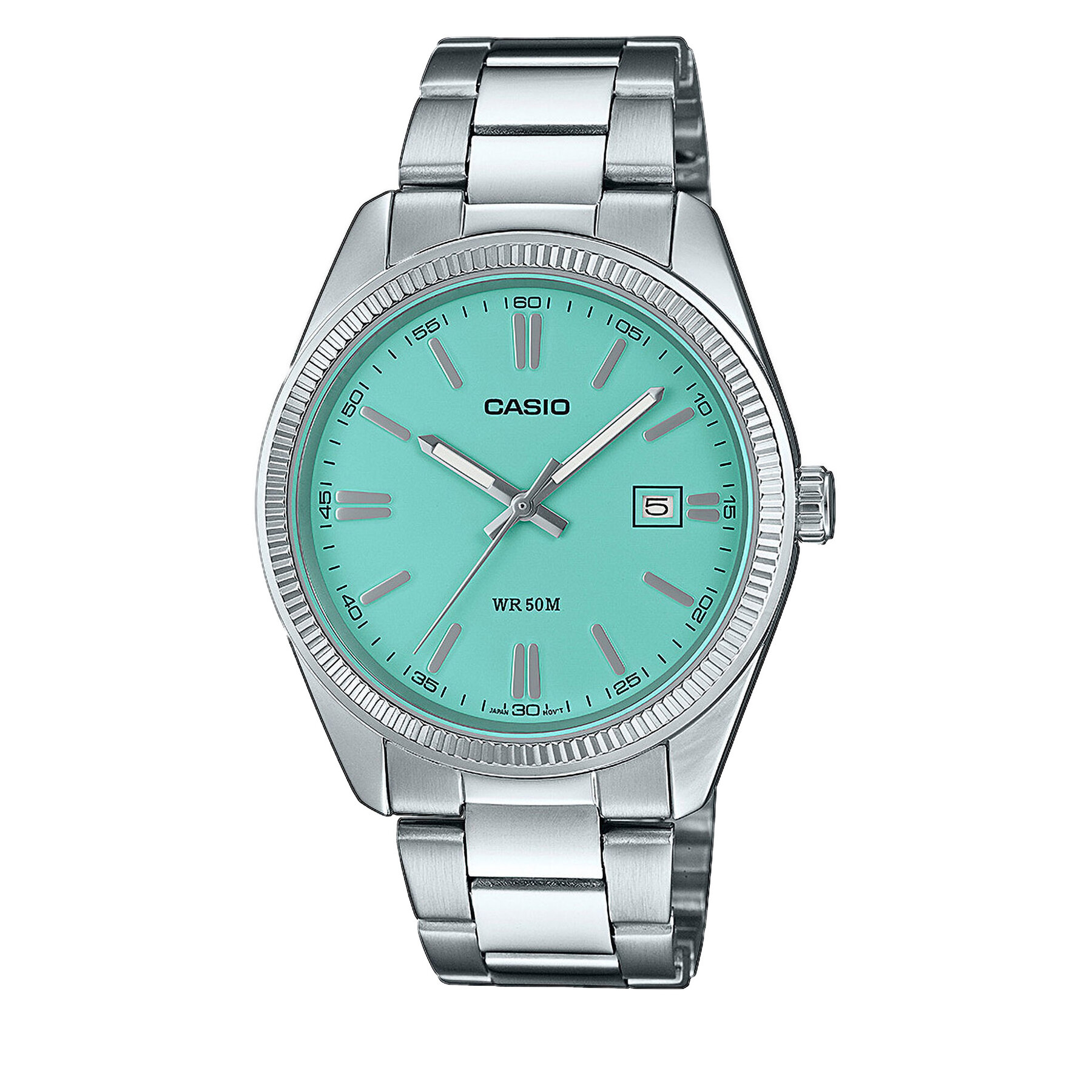 

Годинник Casio MTP-1302PD-2A2VEF Silver/Blue, Срібний