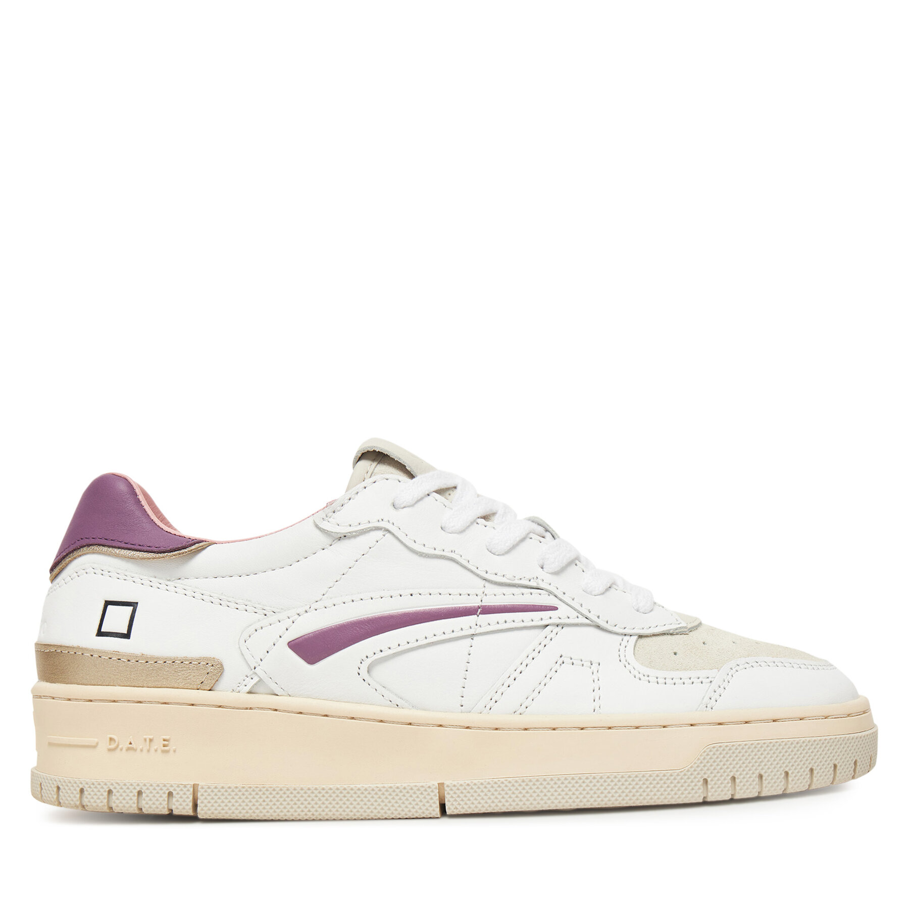 Dámske Sneakersy D.A.T.E., Rozmer: 36, Biela, Hill Low W421-TP-CA