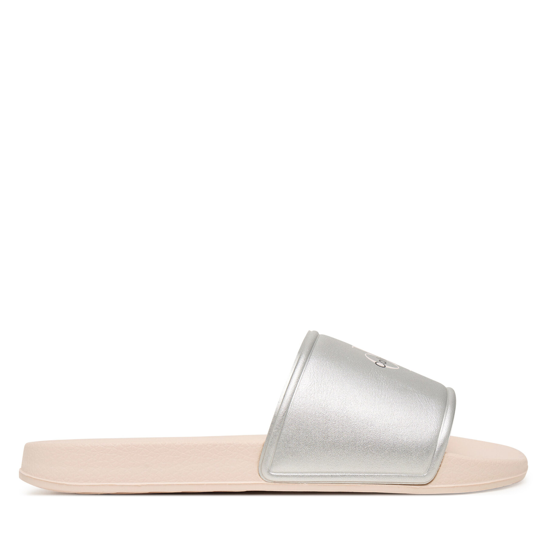 Šľapky Calvin Klein V3A0-83268-1367 Strieborná
