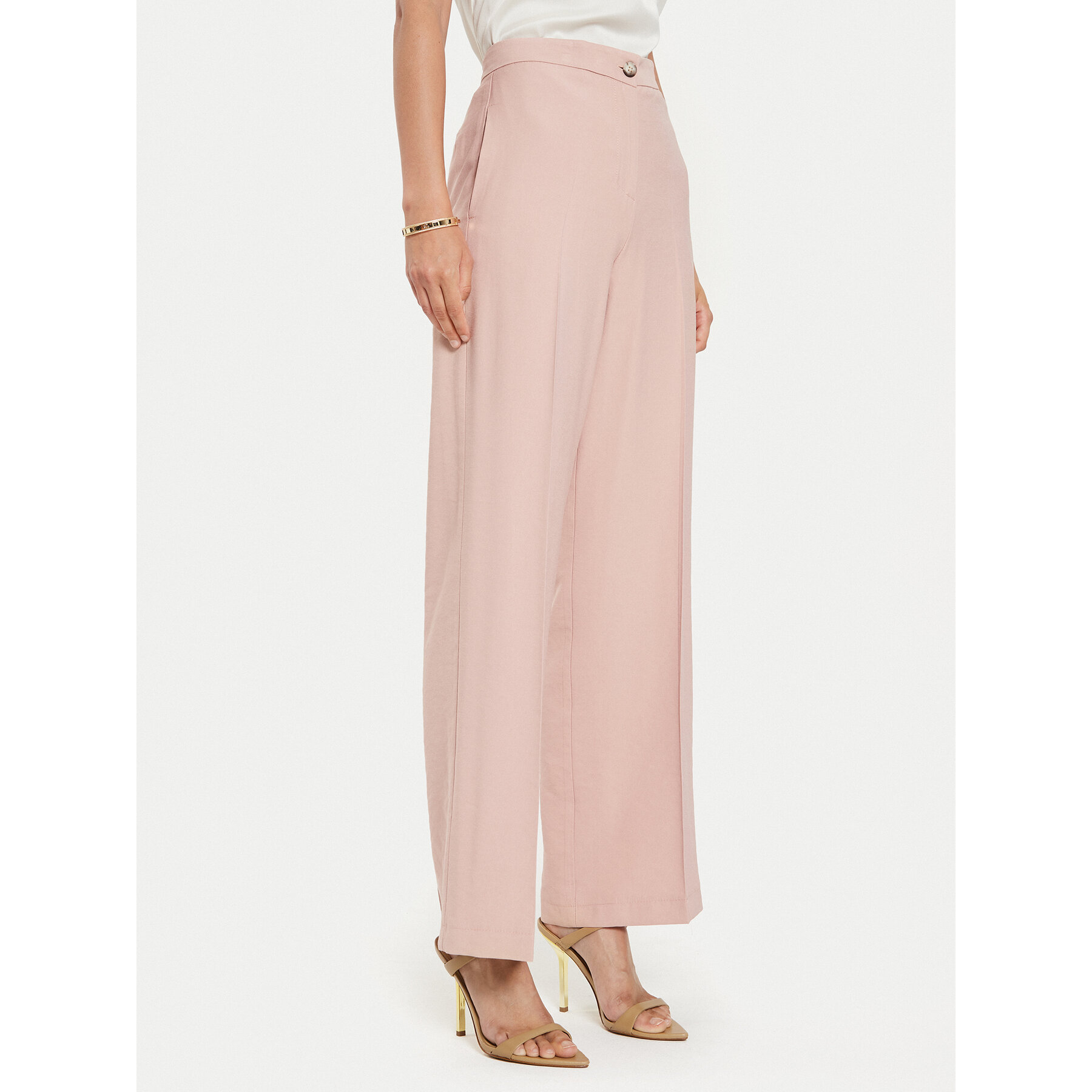 ViCOLO Stoffhose TB0049 Rosa Regular Fit