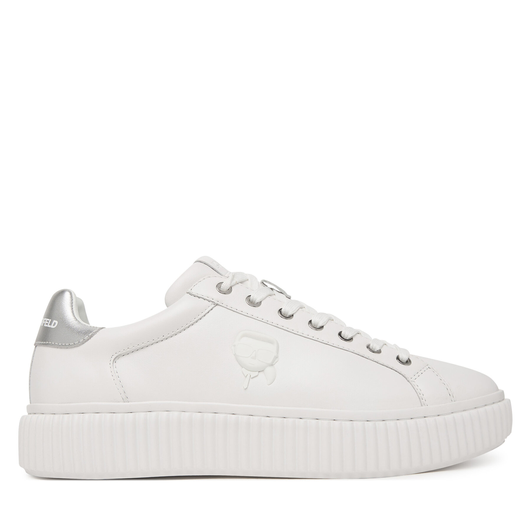 Сникърси KARL LAGERFELD Kaprika KL24270N Бял