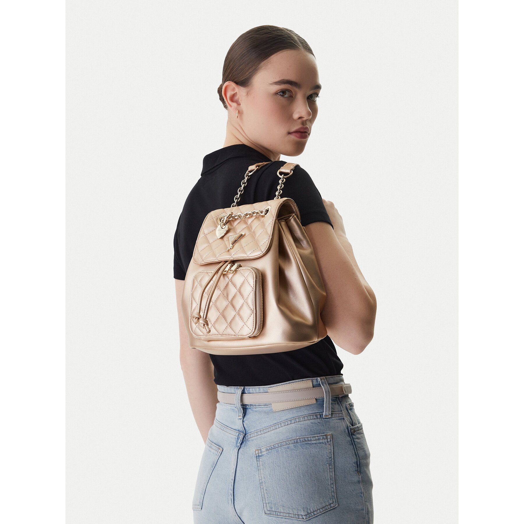 Ruksak Guess J5YZ04 WGT10 Zlatá
