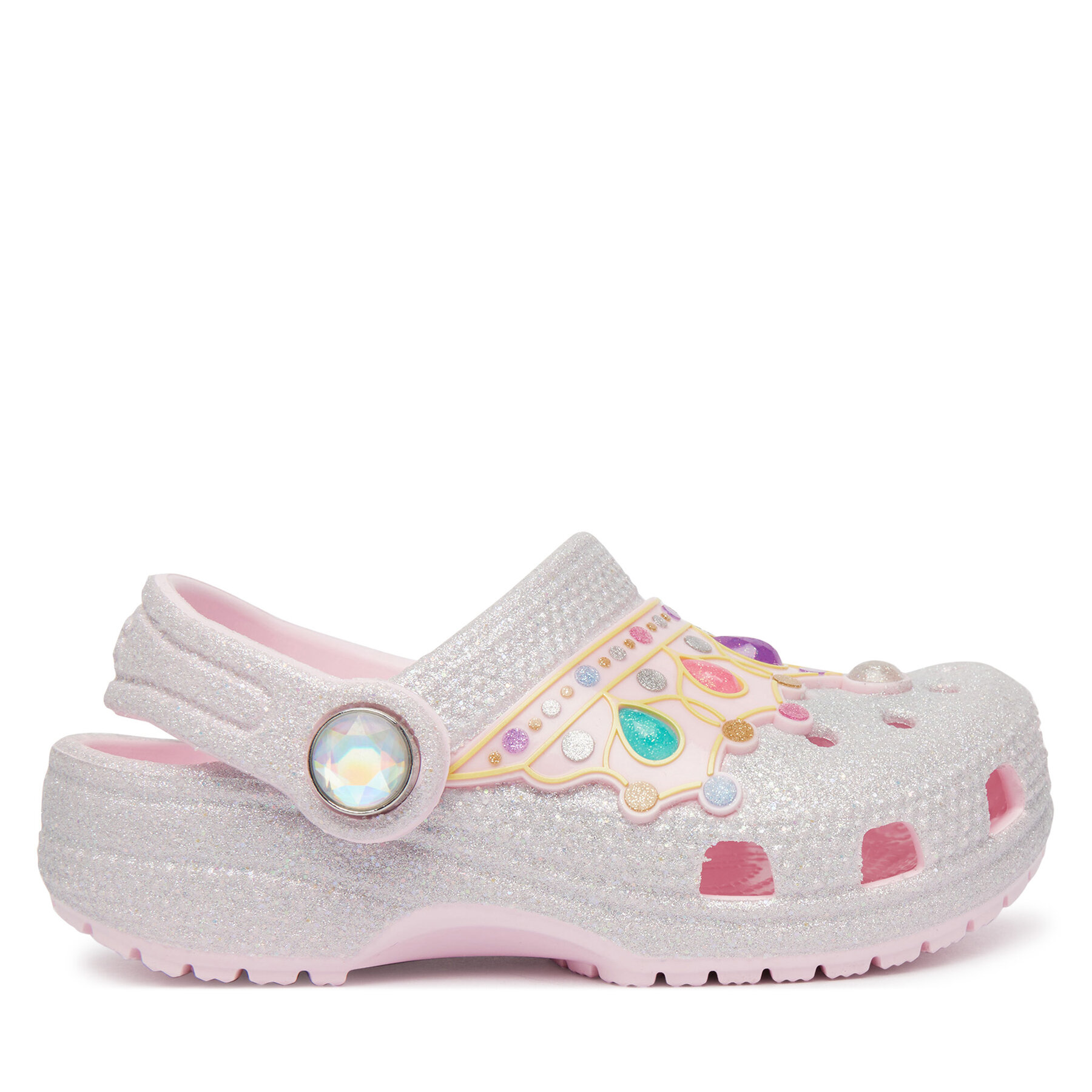 Natikači Crocs Toddler IAM Princess Clog 212516 Roza