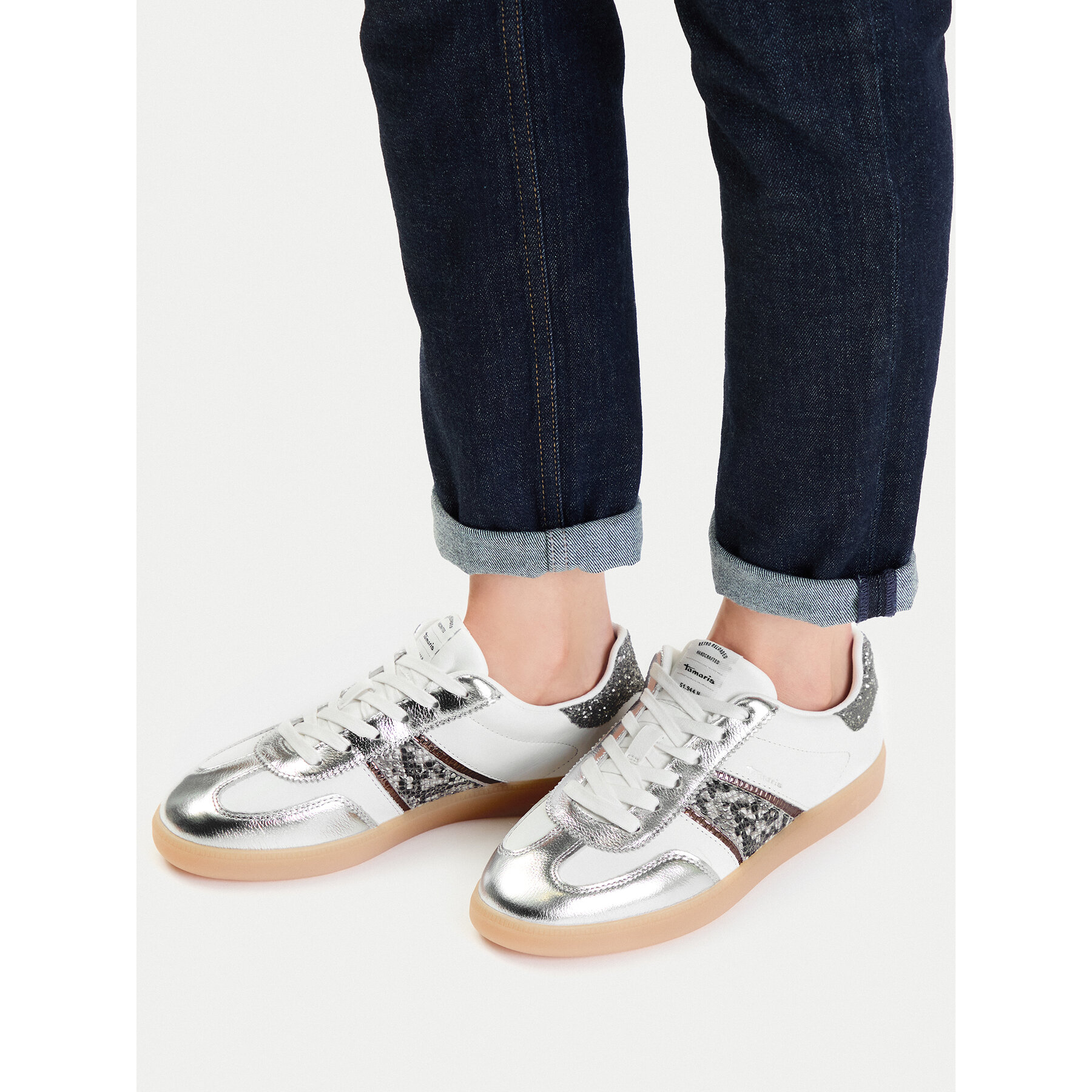 Sneakers Tamaris 1-23624-43 Alb