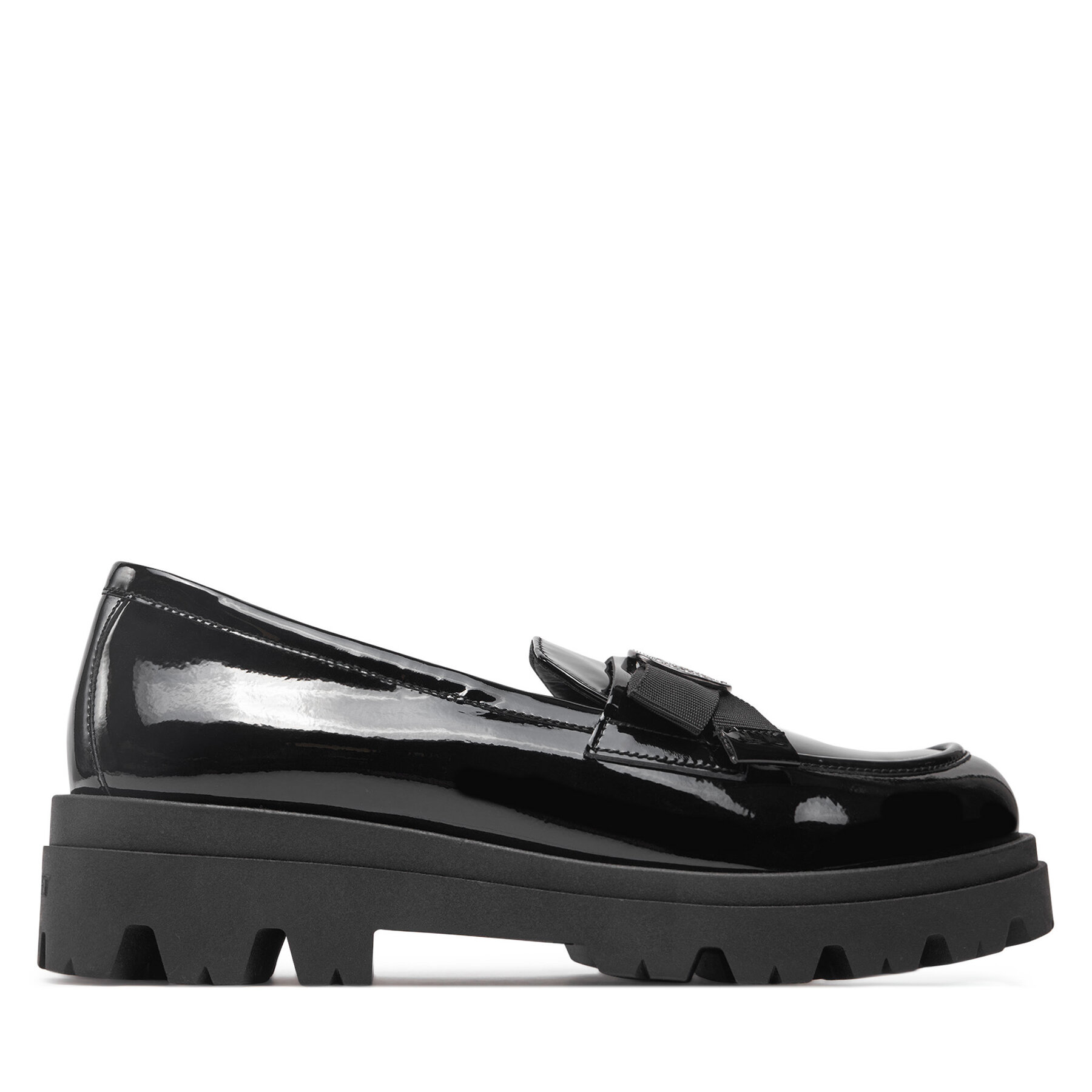 Chunky loafers TWINSET Mocassino 242GCJ S Nero