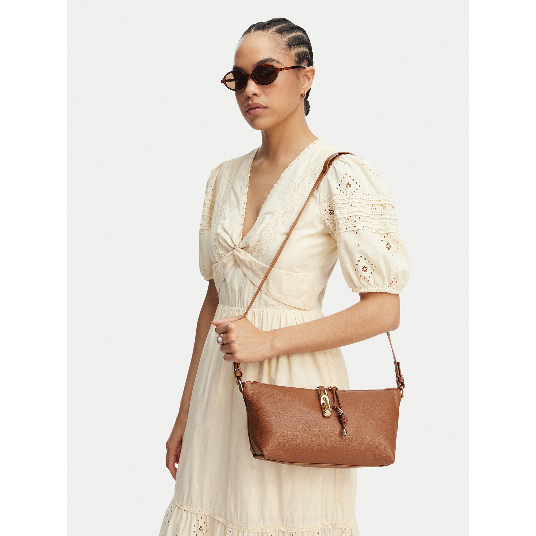 Geantă Furla Debby Mini WE00865 BX3353 KH RY000 Maro