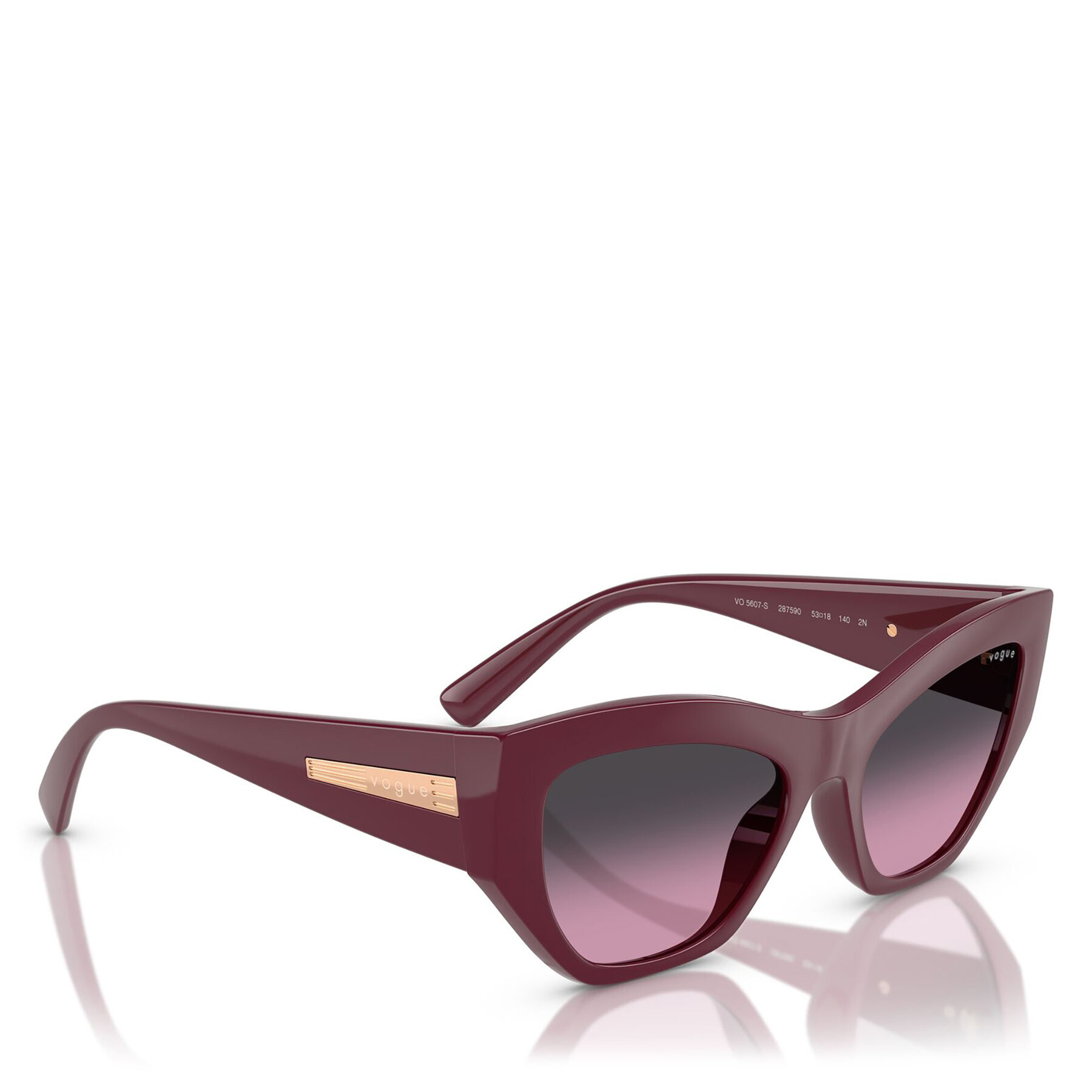 Slnečné okuliare Vogue 0VO5607S 53 287590 Bordová