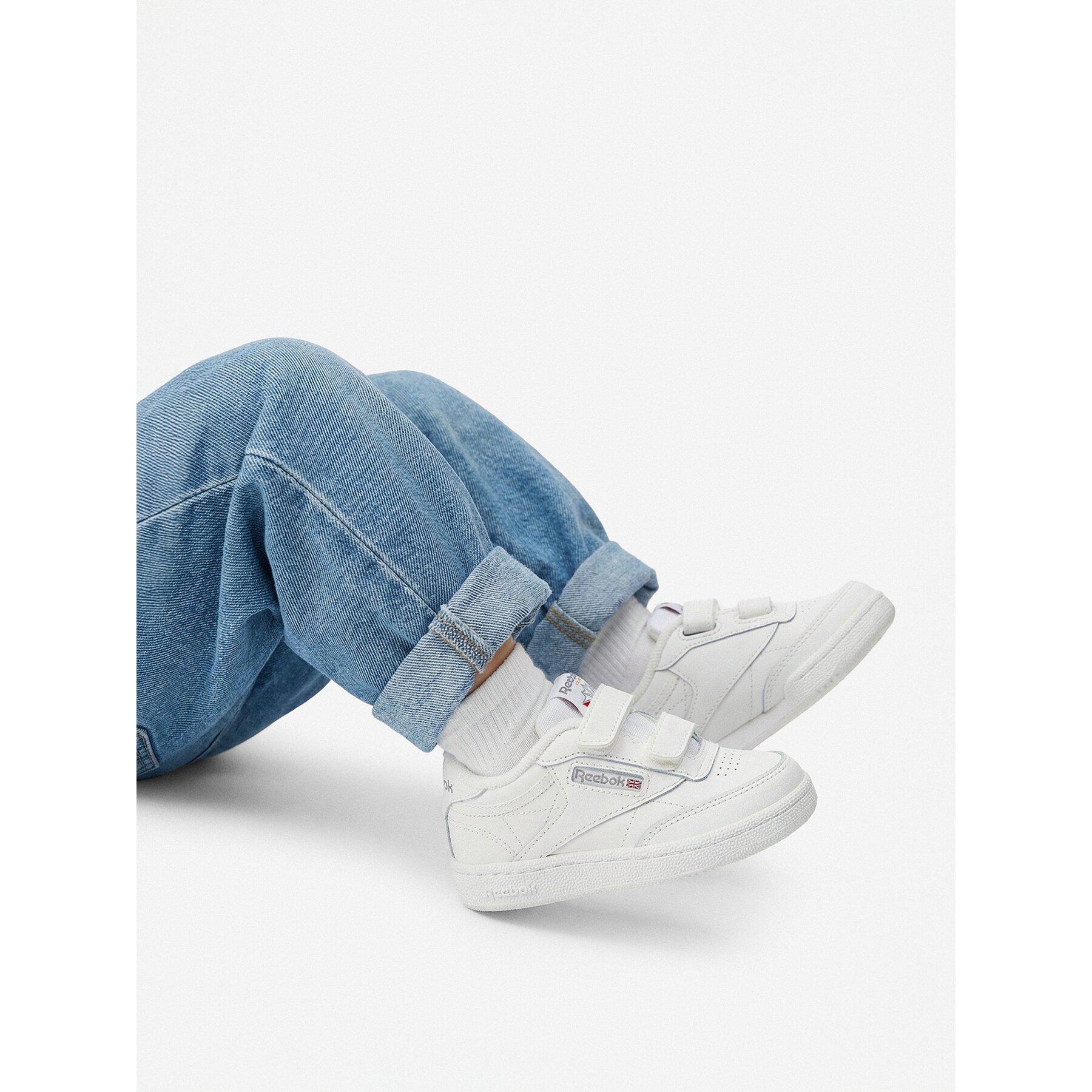 Sneakersy Reebok EO-CLUB C 2V 2.0 100075007 Biela