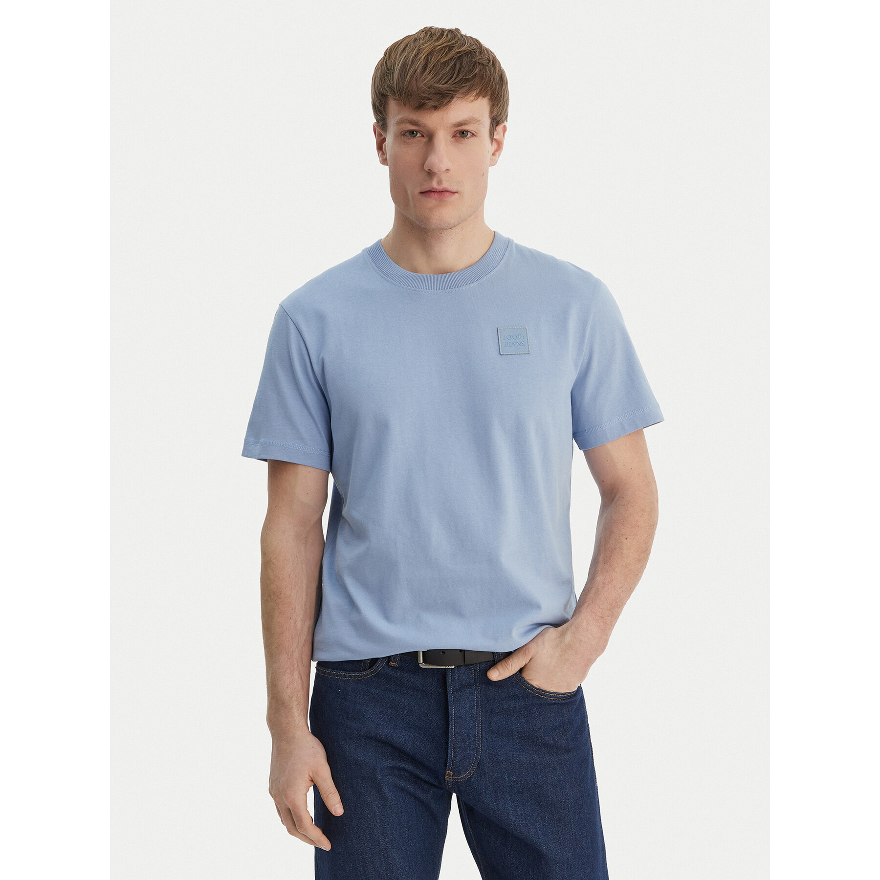 JOOP! Jeans T-Shirt JJJ-Lei 30101979 Himmelblau Regular Fit